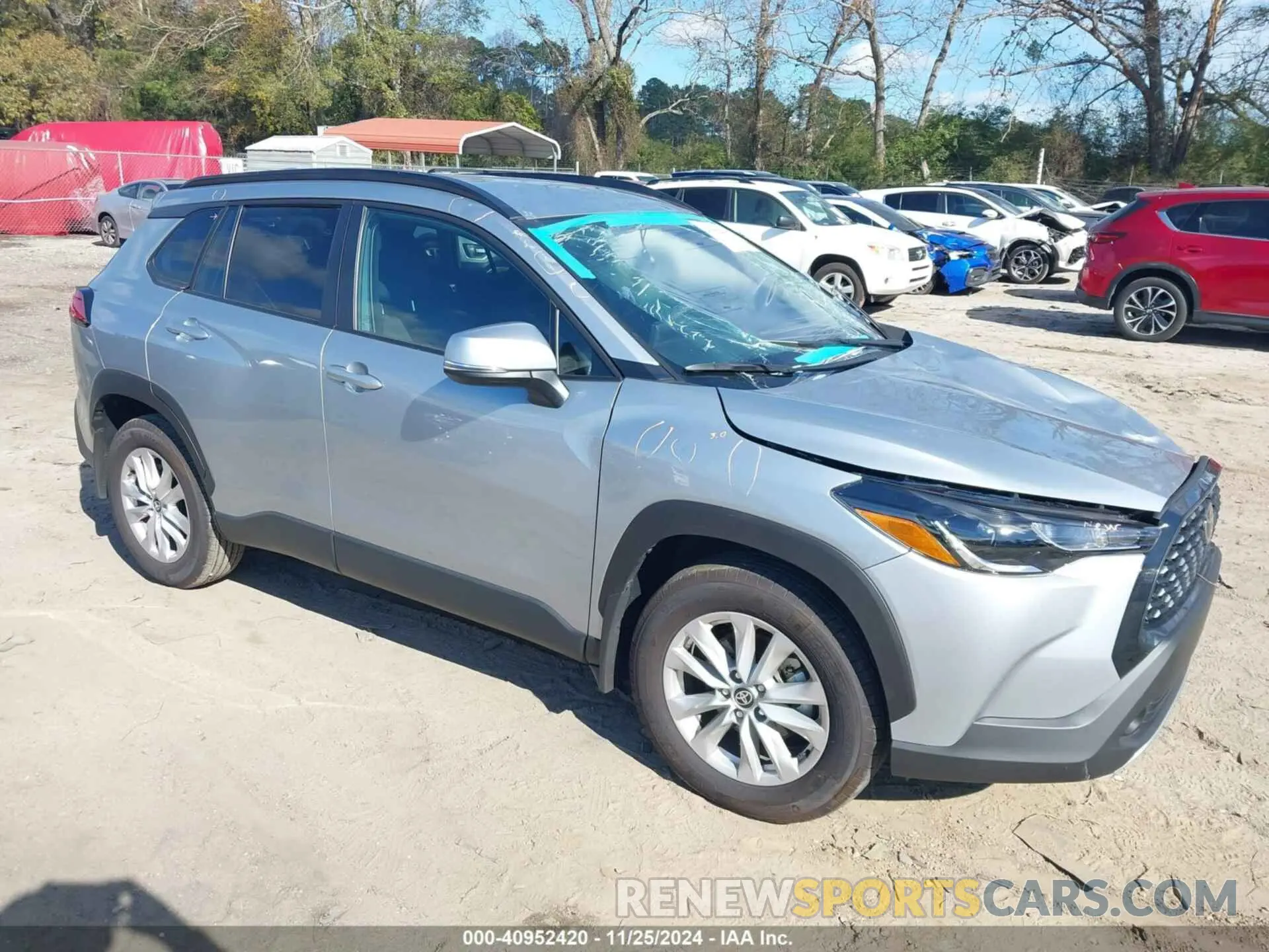 1 Photograph of a damaged car 7MUCAAAG7RV101189 TOYOTA COROLLA CROSS 2024