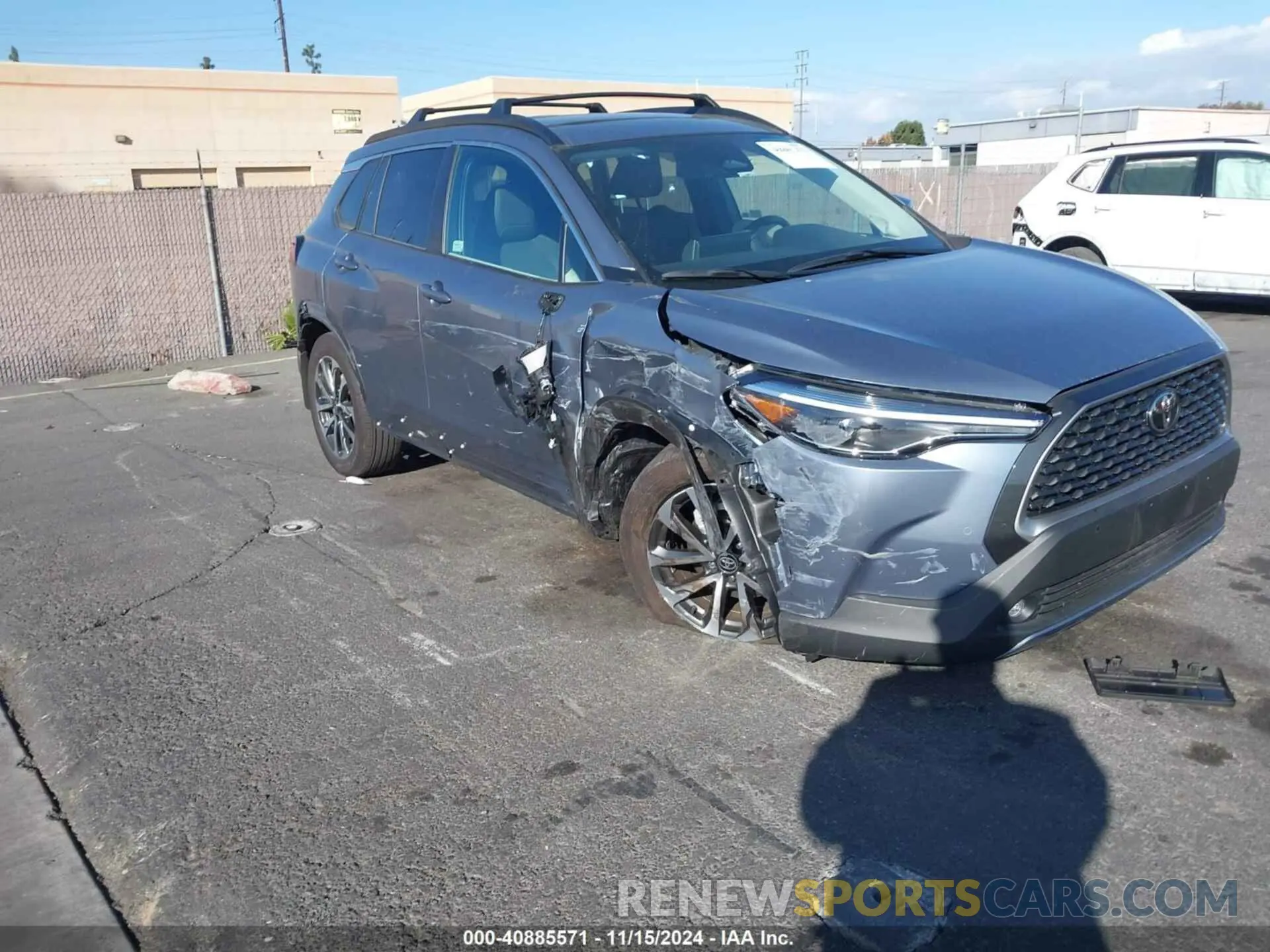 1 Photograph of a damaged car 7MUDAAAG6RV092764 TOYOTA COROLLA CROSS 2024