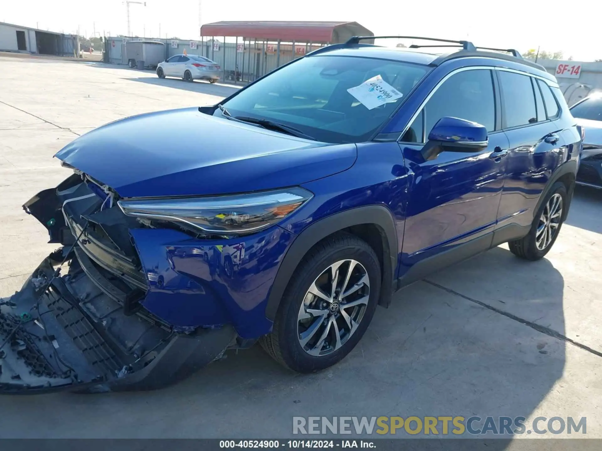 2 Photograph of a damaged car 7MUDAAAG7RV079506 TOYOTA COROLLA CROSS 2024