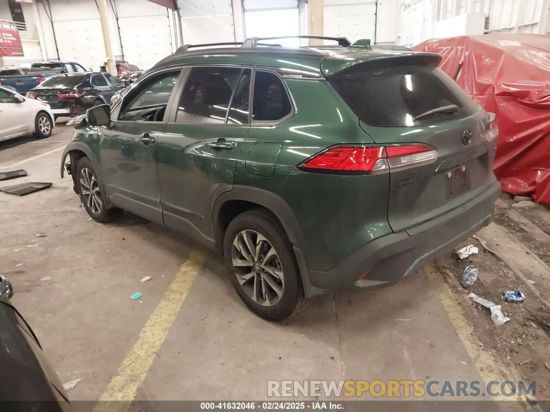 3 Photograph of a damaged car 7MUDAABG6RV113756 TOYOTA COROLLA CROSS 2024