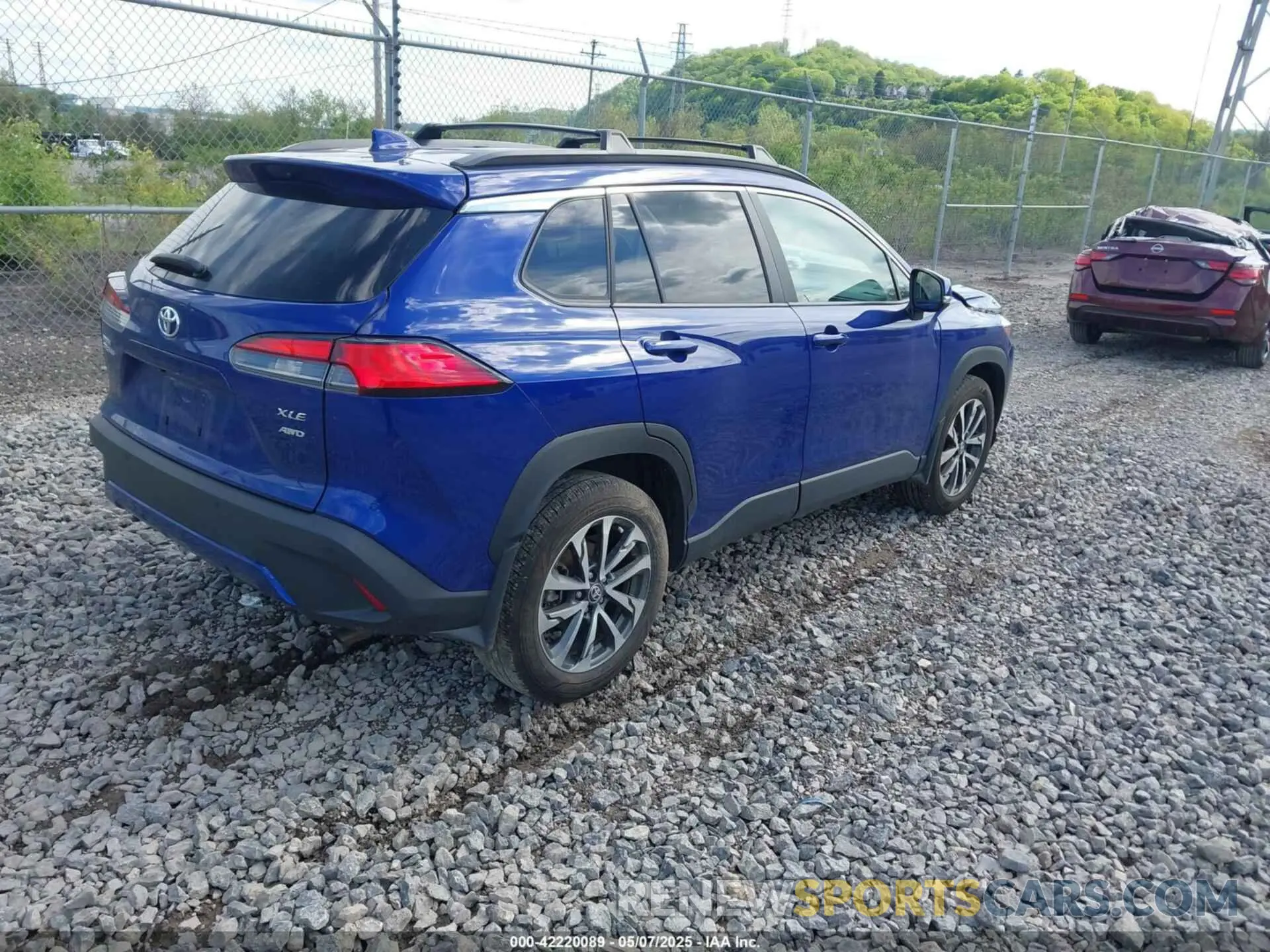 4 Photograph of a damaged car 7MUDAABG8RV106100 TOYOTA COROLLA CROSS 2024