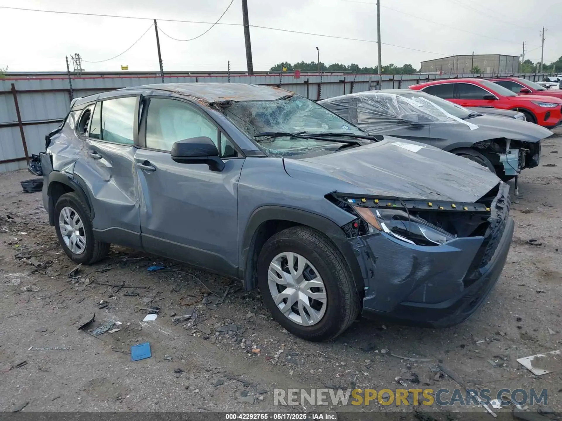 1 Photograph of a damaged car 7MUAAAAG0SV123032 TOYOTA COROLLA CROSS 2025