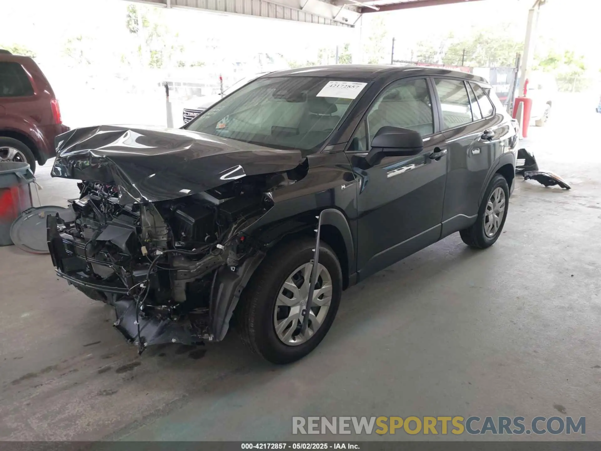 2 Photograph of a damaged car 7MUAAAAG8SV134005 TOYOTA COROLLA CROSS 2025