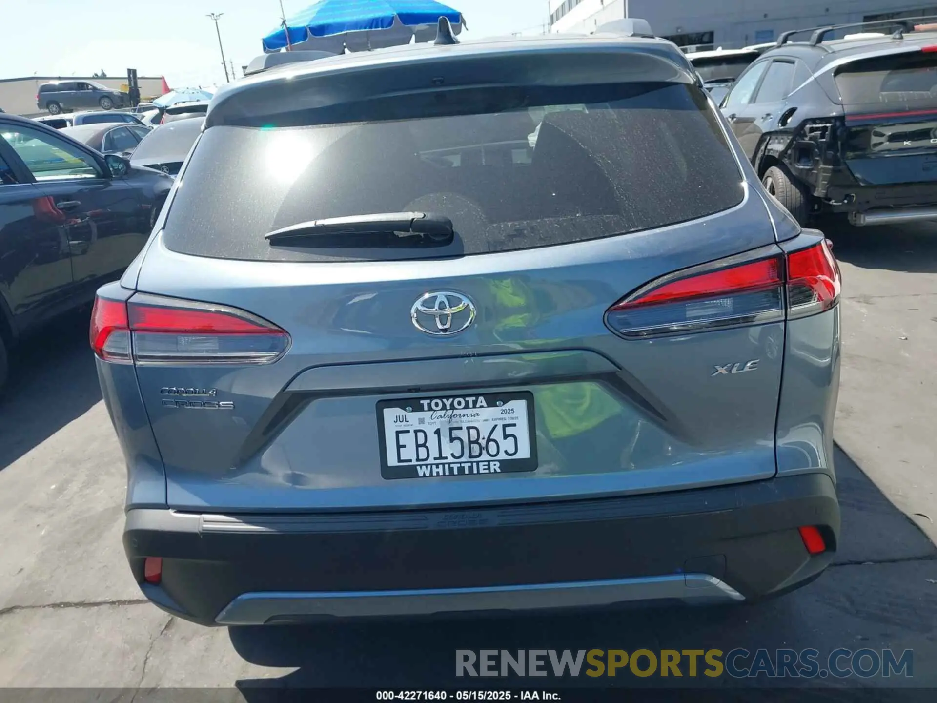 17 Photograph of a damaged car 7MUDAAAG2SV134661 TOYOTA COROLLA CROSS 2025
