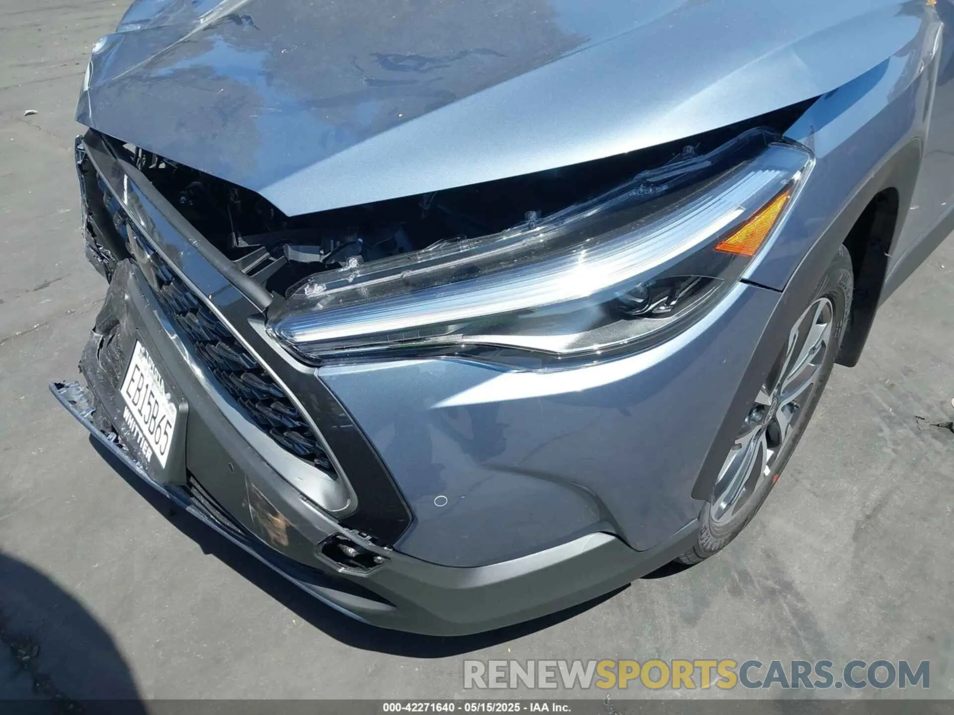 19 Photograph of a damaged car 7MUDAAAG2SV134661 TOYOTA COROLLA CROSS 2025