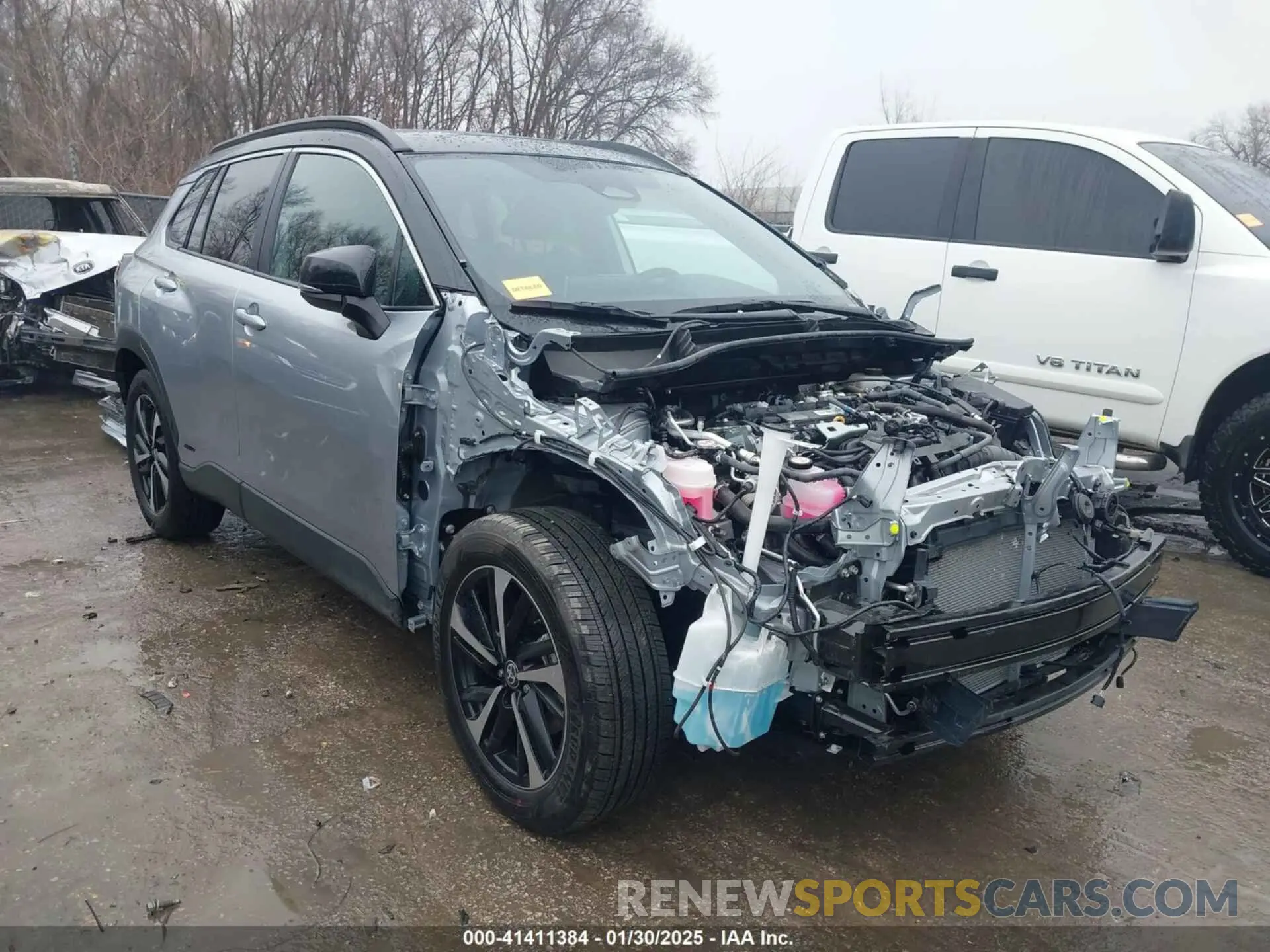 1 Photograph of a damaged car 7MUFBABG2RV040200 TOYOTA COROLLA CROSS HYBRID 2024