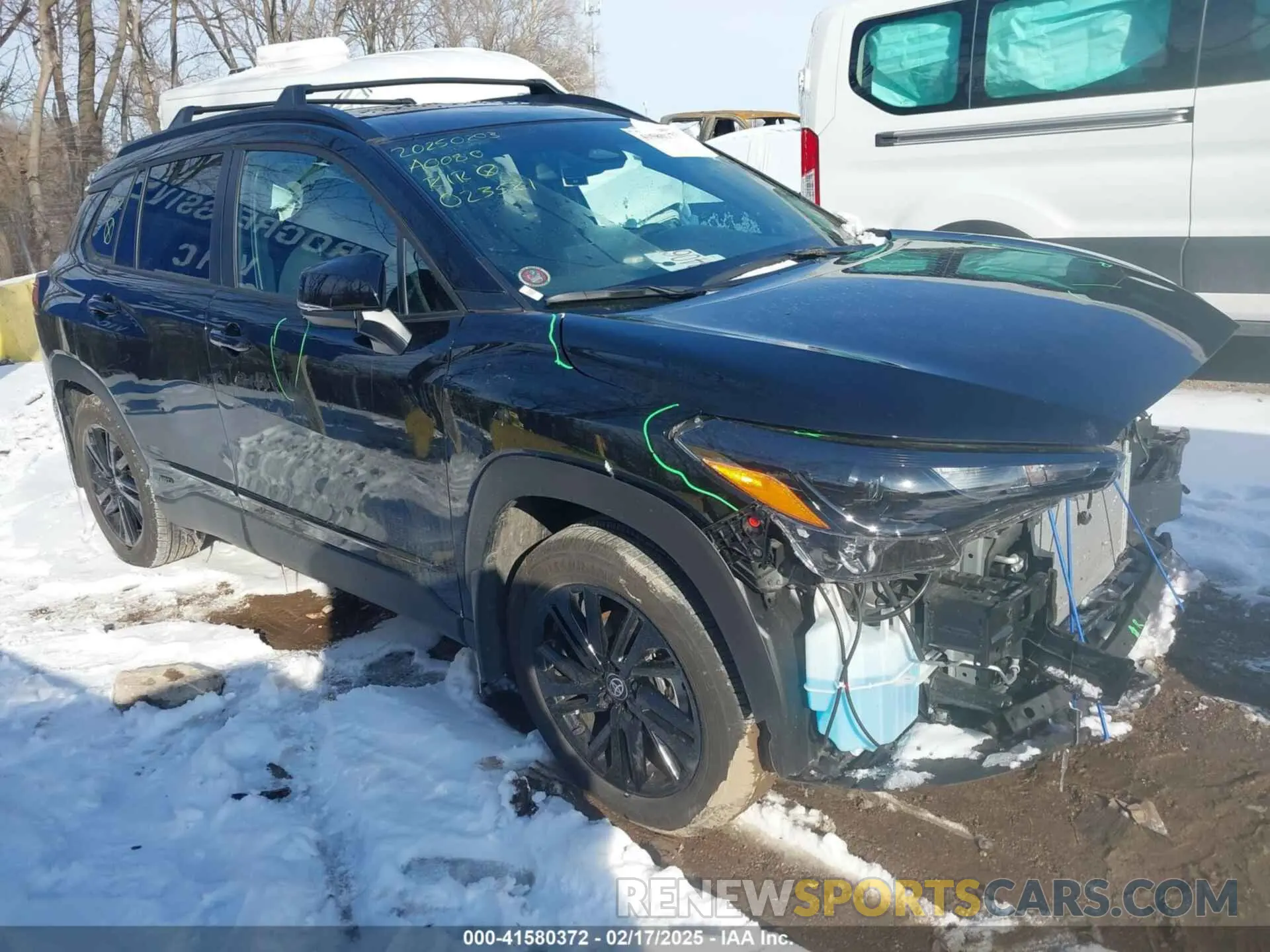 1 Photograph of a damaged car 7MUFBABG3RV023521 TOYOTA COROLLA CROSS HYBRID 2024