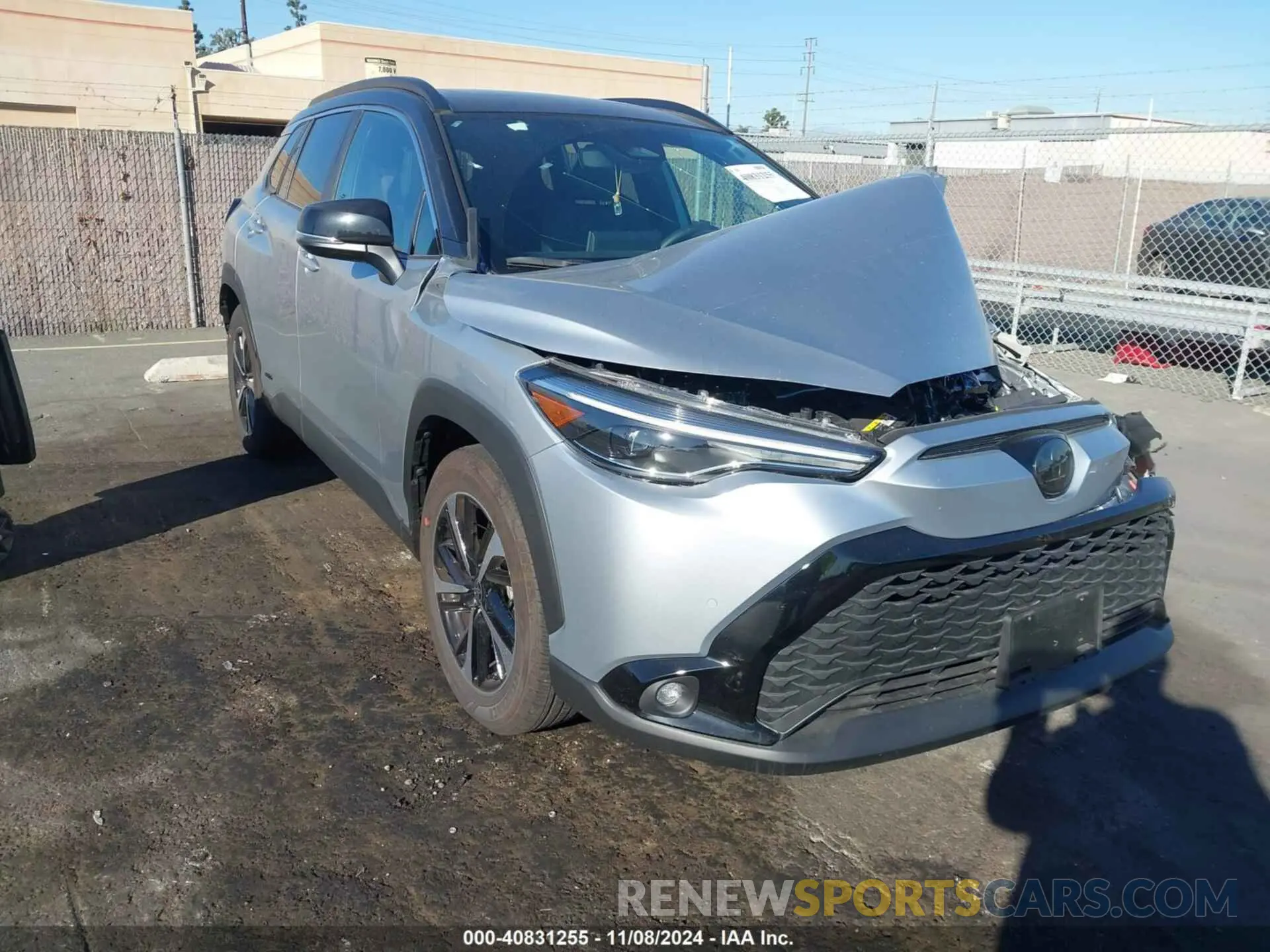 1 Photograph of a damaged car 7MUFBABG3RV023941 TOYOTA COROLLA CROSS HYBRID 2024