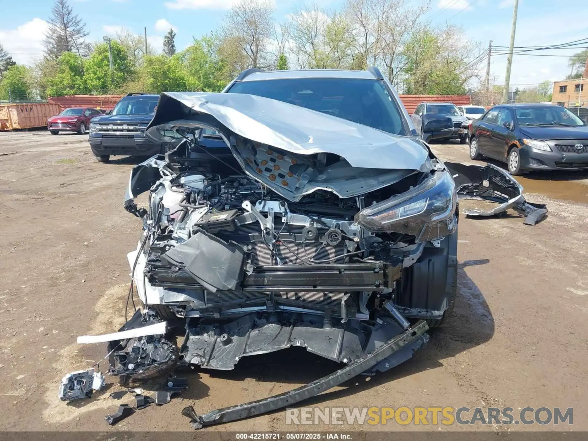 13 Photograph of a damaged car 7MUFBABG5SV072354 TOYOTA COROLLA CROSS HYBRID 2025