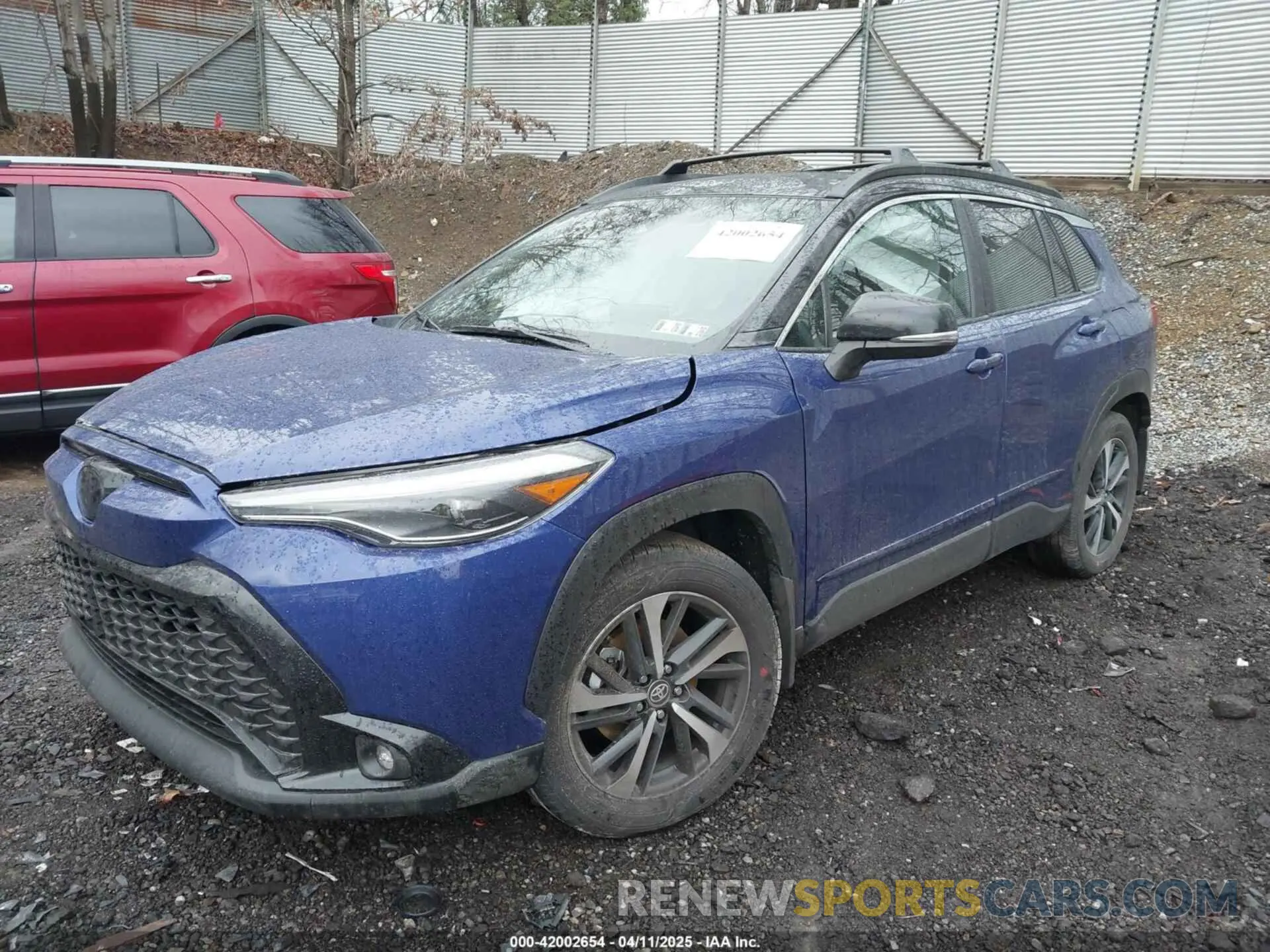 2 Photograph of a damaged car 7MUFBABG9SV072986 TOYOTA COROLLA CROSS HYBRID 2025