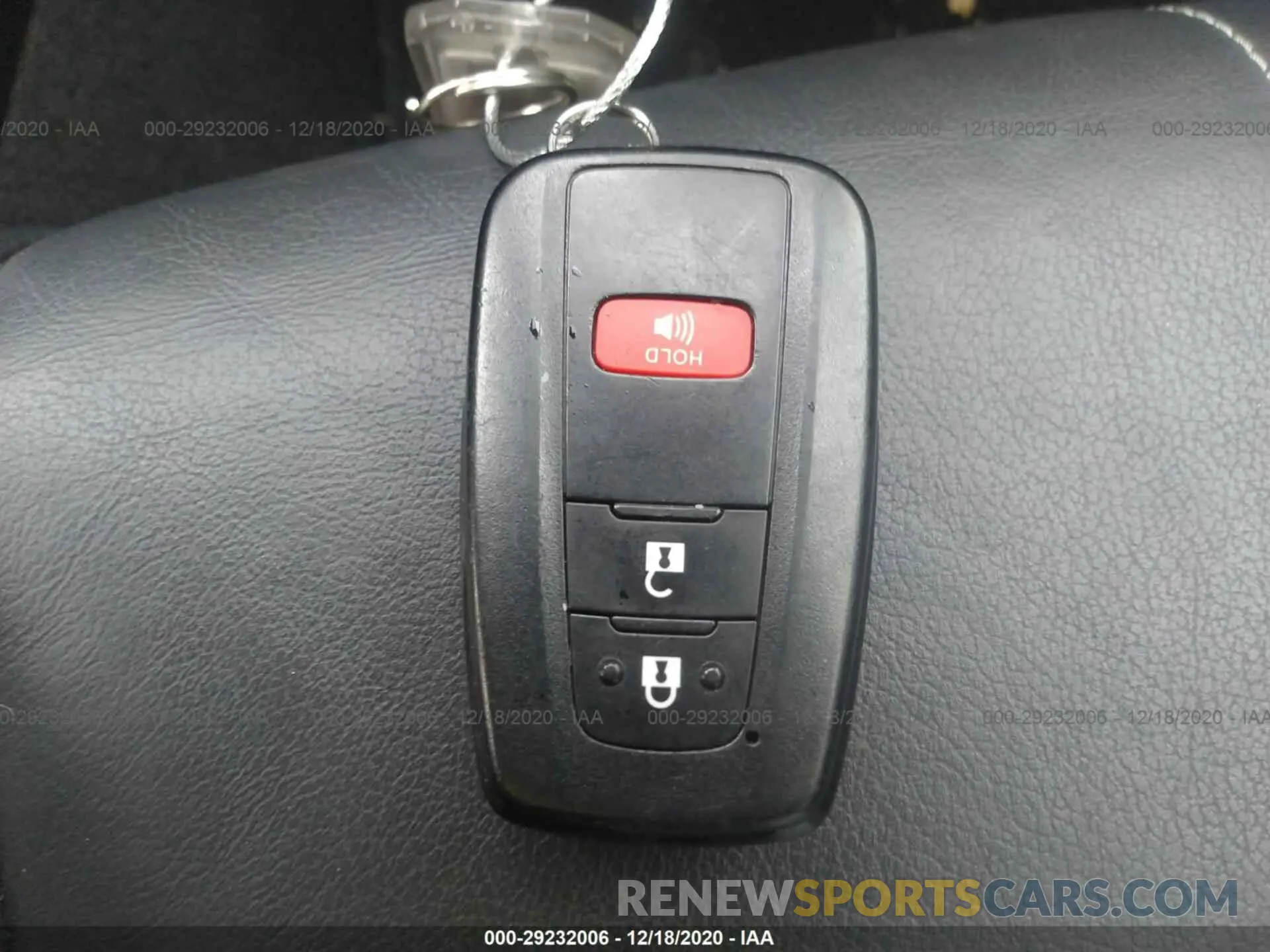 11 Photograph of a damaged car JTNK4RBE0K3051599 TOYOTA COROLLA HATCHBACK 2019