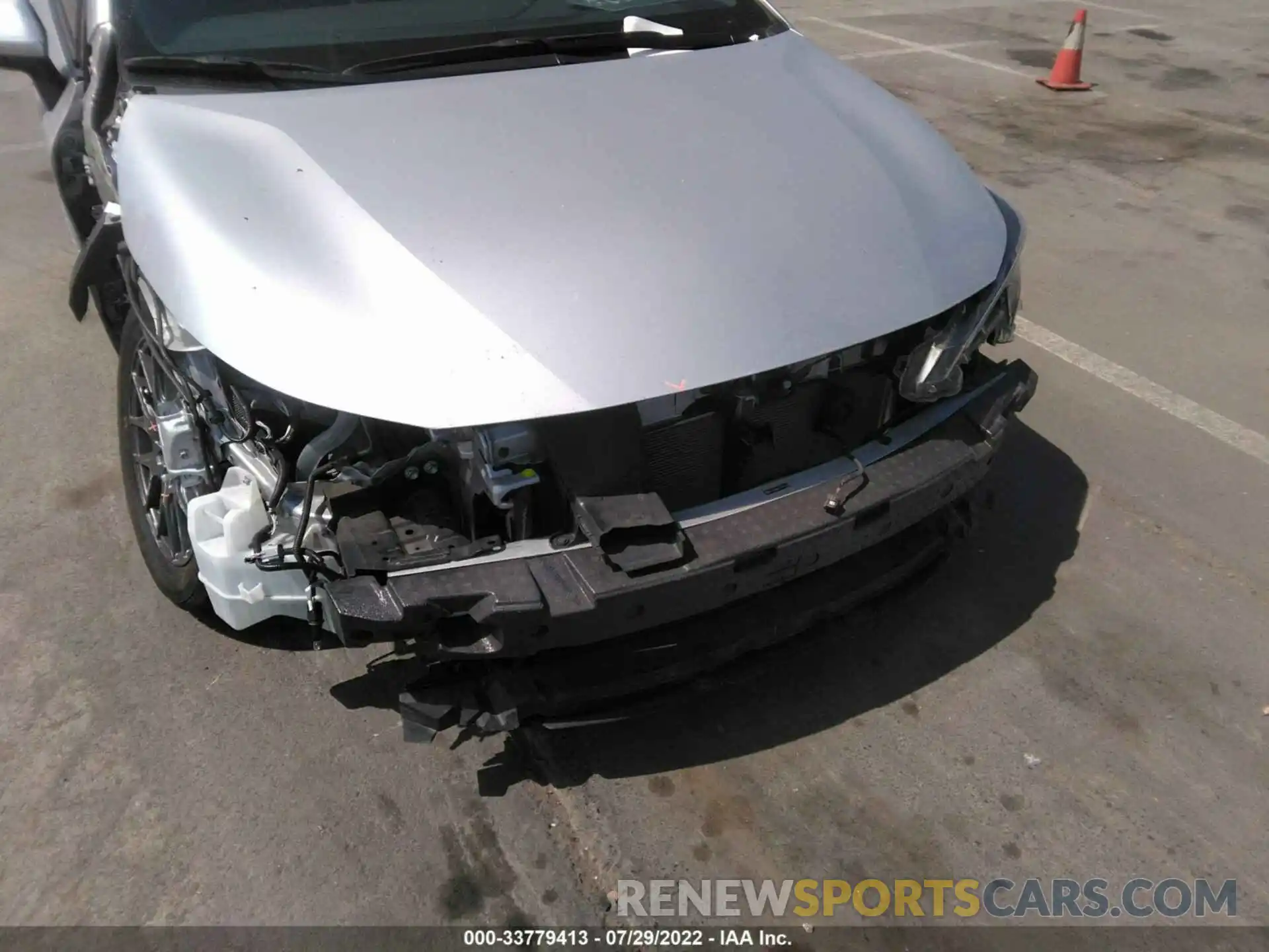 6 Photograph of a damaged car JTNK4RBE0K3052428 TOYOTA COROLLA HATCHBACK 2019