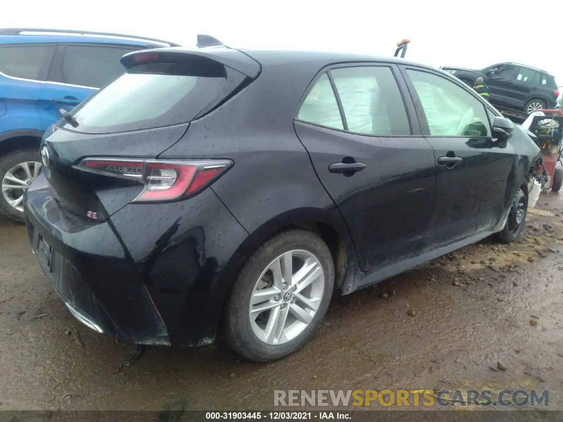 4 Photograph of a damaged car JTNK4RBE2K3001254 TOYOTA COROLLA HATCHBACK 2019