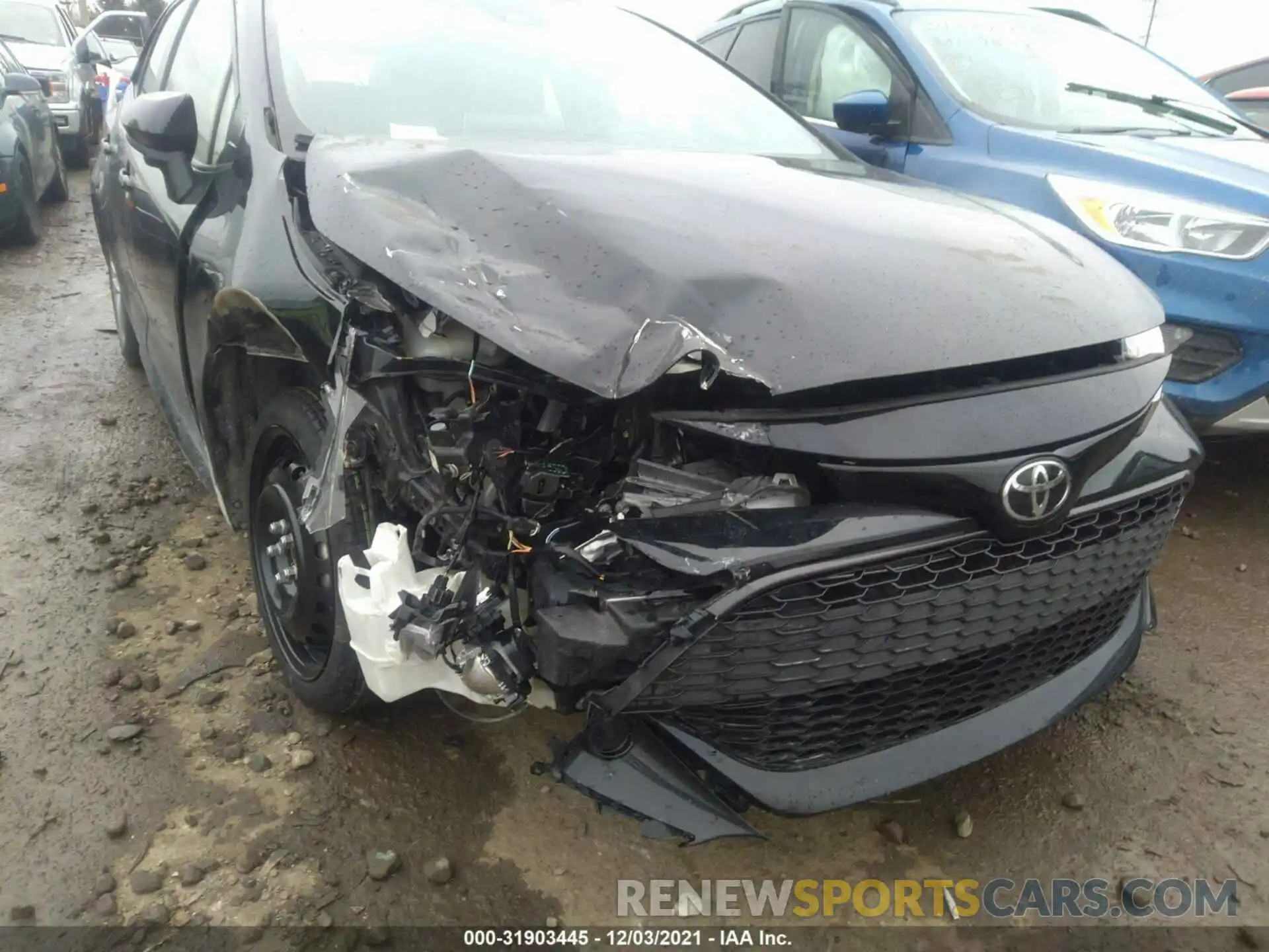 6 Photograph of a damaged car JTNK4RBE2K3001254 TOYOTA COROLLA HATCHBACK 2019