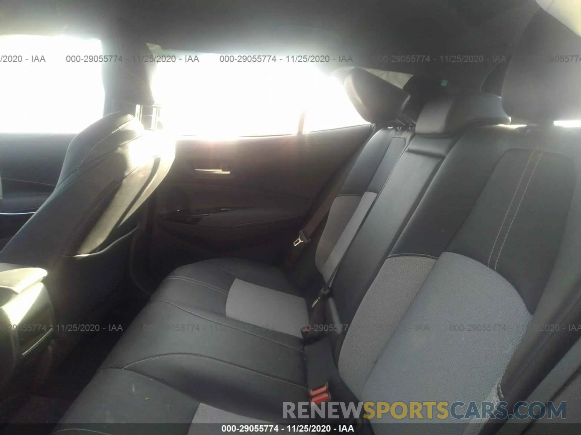 8 Photograph of a damaged car JTNK4RBE2K3002212 TOYOTA COROLLA HATCHBACK 2019