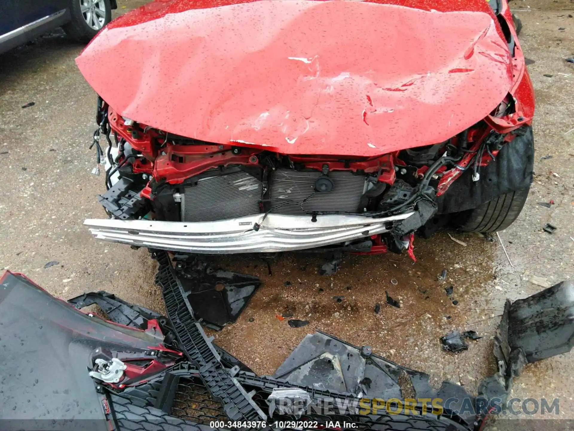 6 Photograph of a damaged car JTNK4RBE2K3011668 TOYOTA COROLLA HATCHBACK 2019