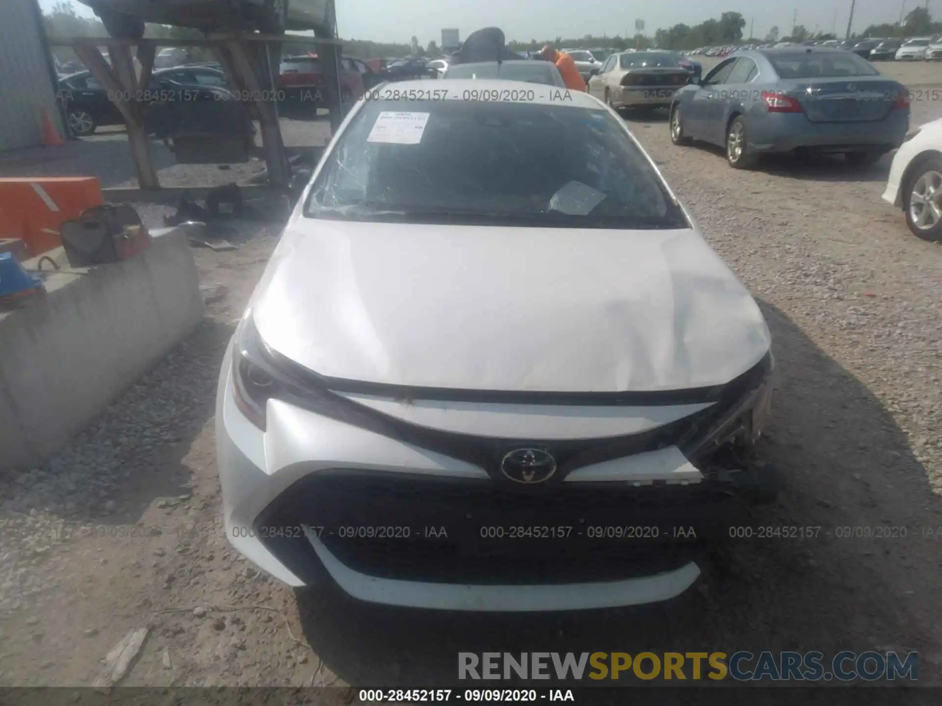 6 Photograph of a damaged car JTNK4RBE2K3040264 TOYOTA COROLLA HATCHBACK 2019