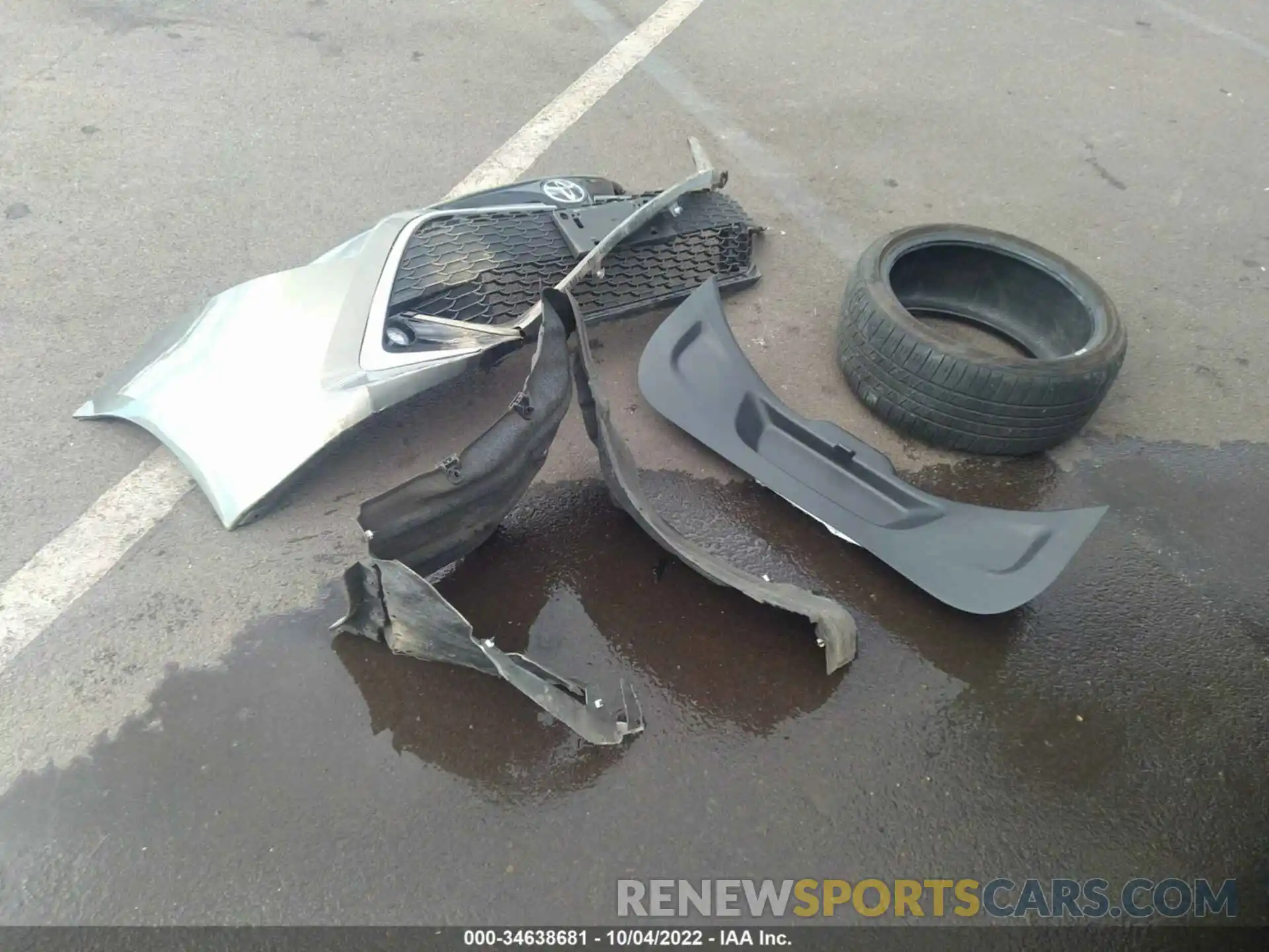 12 Photograph of a damaged car JTNK4RBE3K3056490 TOYOTA COROLLA HATCHBACK 2019