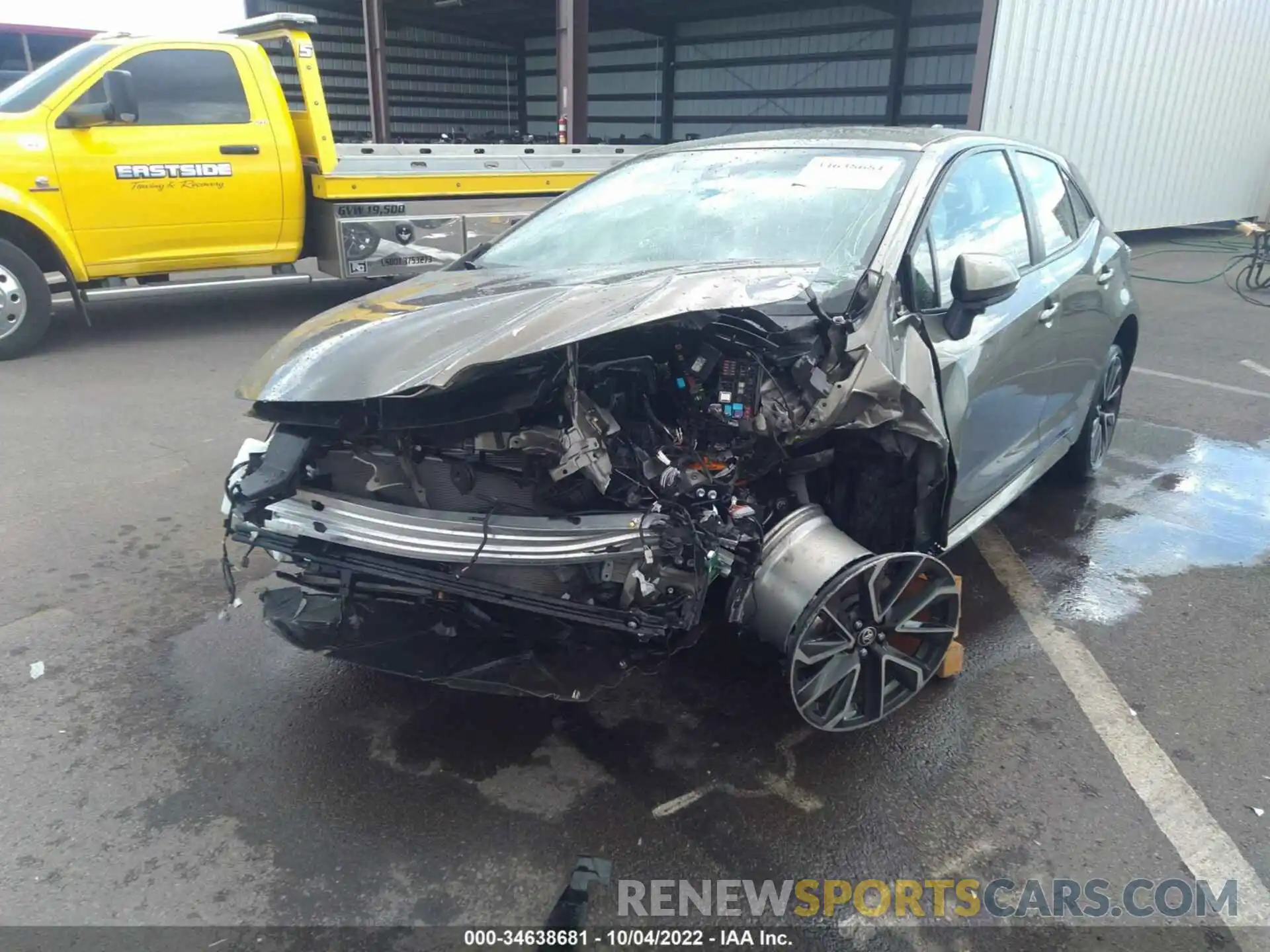 6 Photograph of a damaged car JTNK4RBE3K3056490 TOYOTA COROLLA HATCHBACK 2019