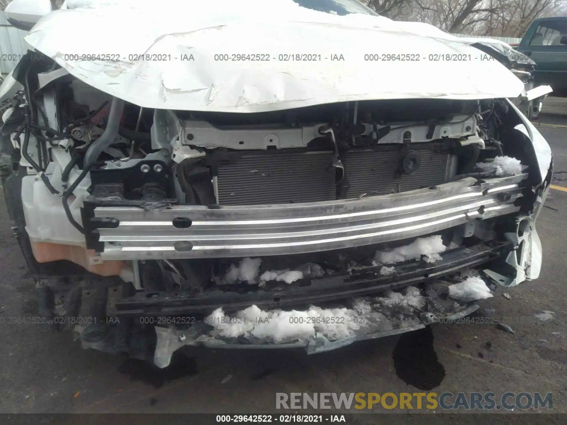 6 Photograph of a damaged car JTNK4RBE5K3037780 TOYOTA COROLLA HATCHBACK 2019