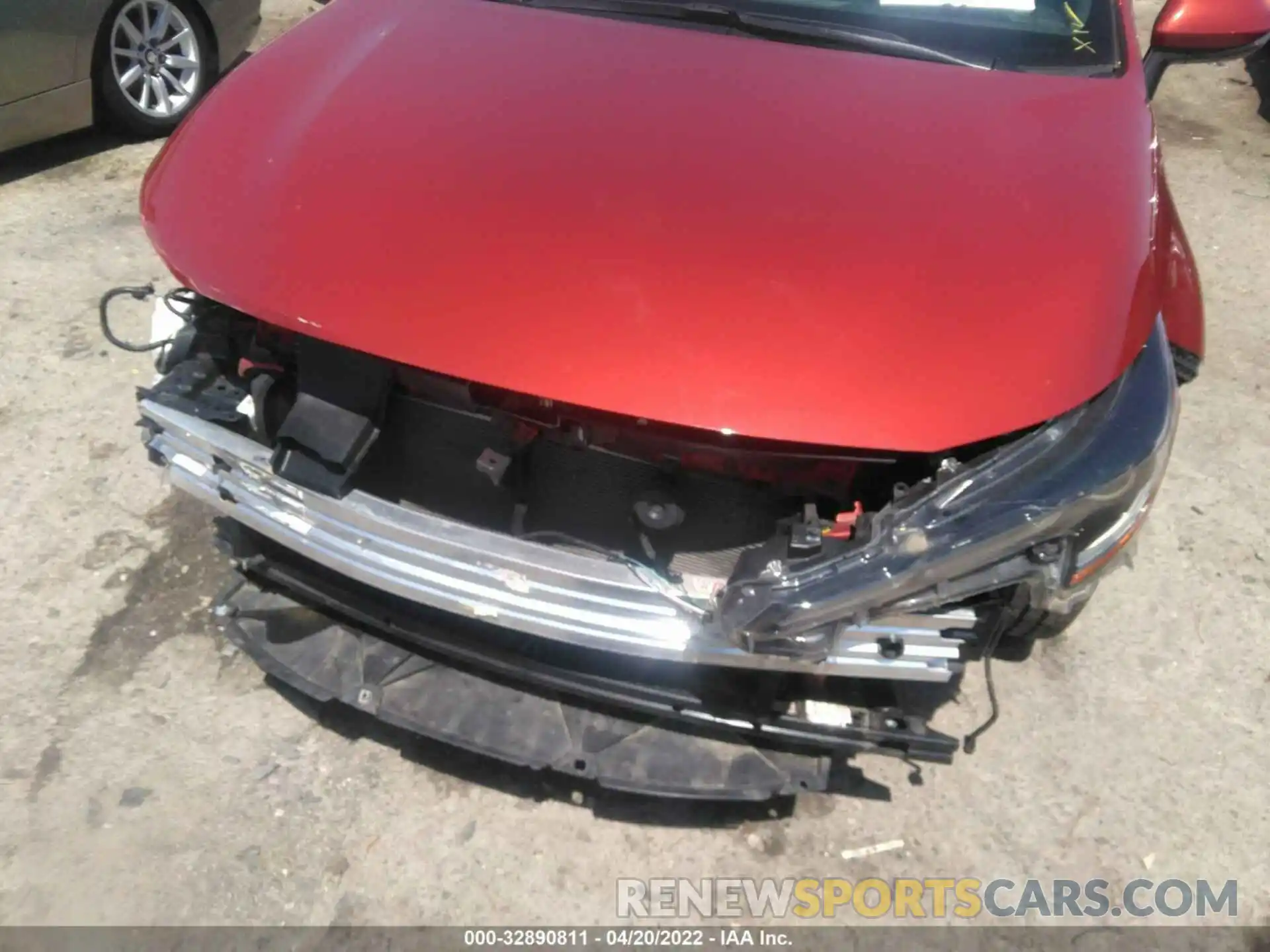 6 Photograph of a damaged car JTNK4RBE8K3056615 TOYOTA COROLLA HATCHBACK 2019