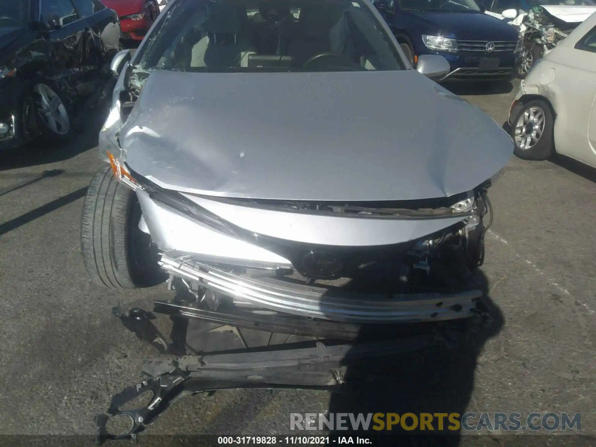 6 Photograph of a damaged car JTNK4RBE8K3062835 TOYOTA COROLLA HATCHBACK 2019