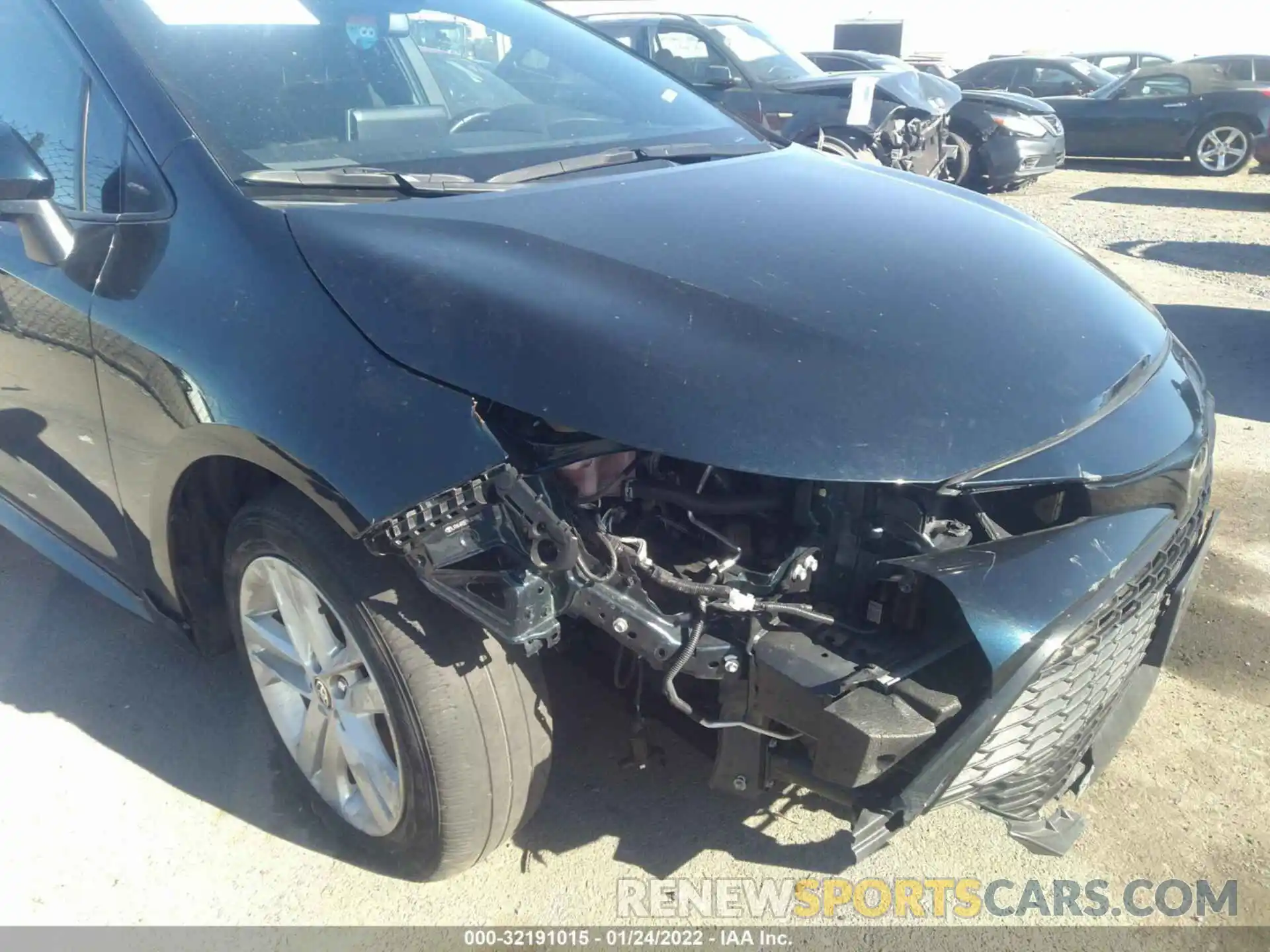 6 Photograph of a damaged car JTNK4RBE9K3018861 TOYOTA COROLLA HATCHBACK 2019