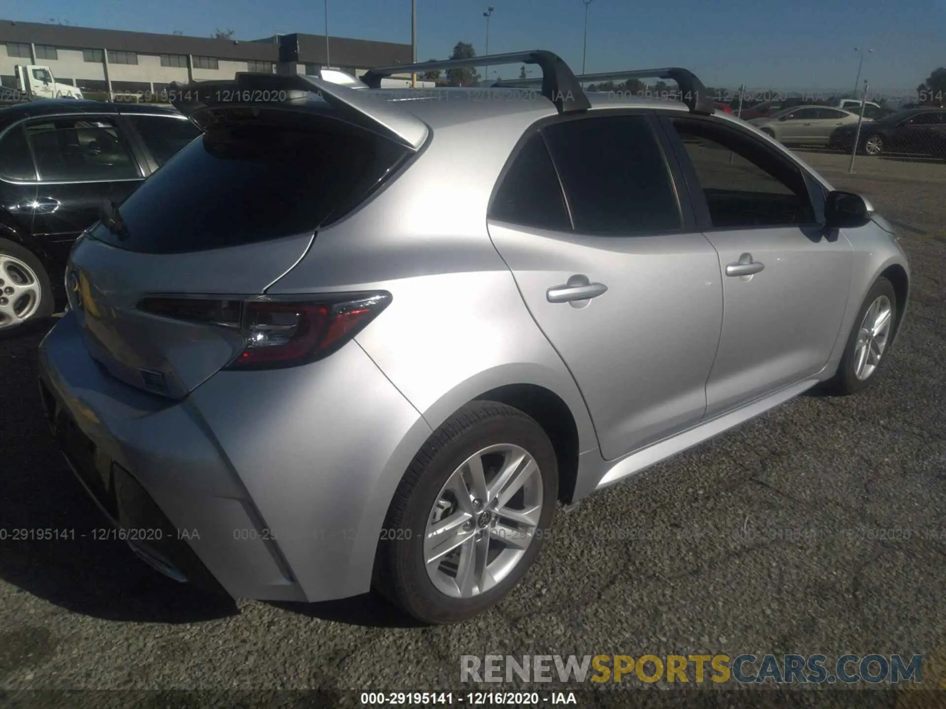 4 Photograph of a damaged car JTNK4RBE9K3054209 TOYOTA COROLLA HATCHBACK 2019