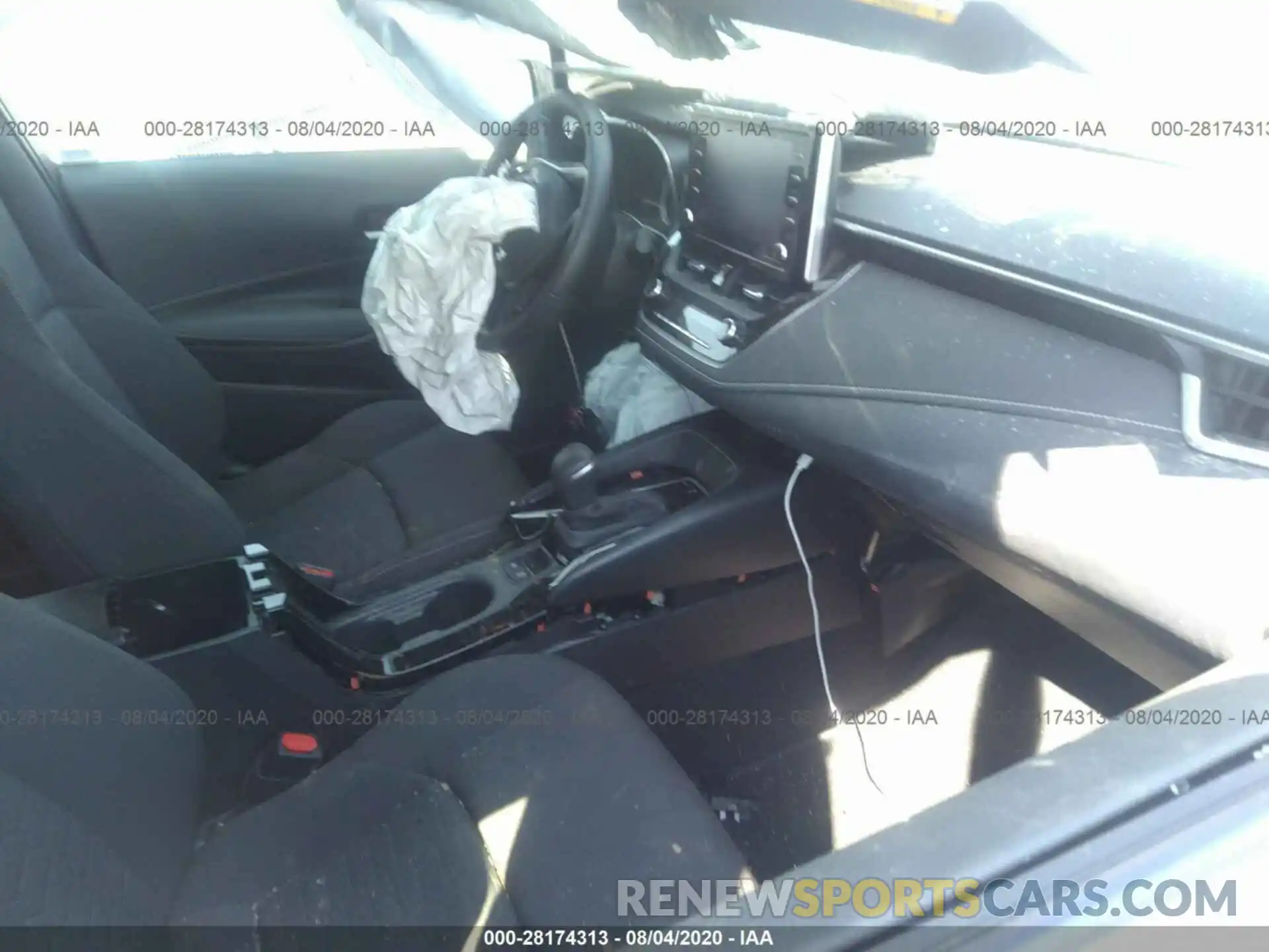 5 Photograph of a damaged car JTND4RBE9L3085129 TOYOTA COROLLA HATCHBACK 2020