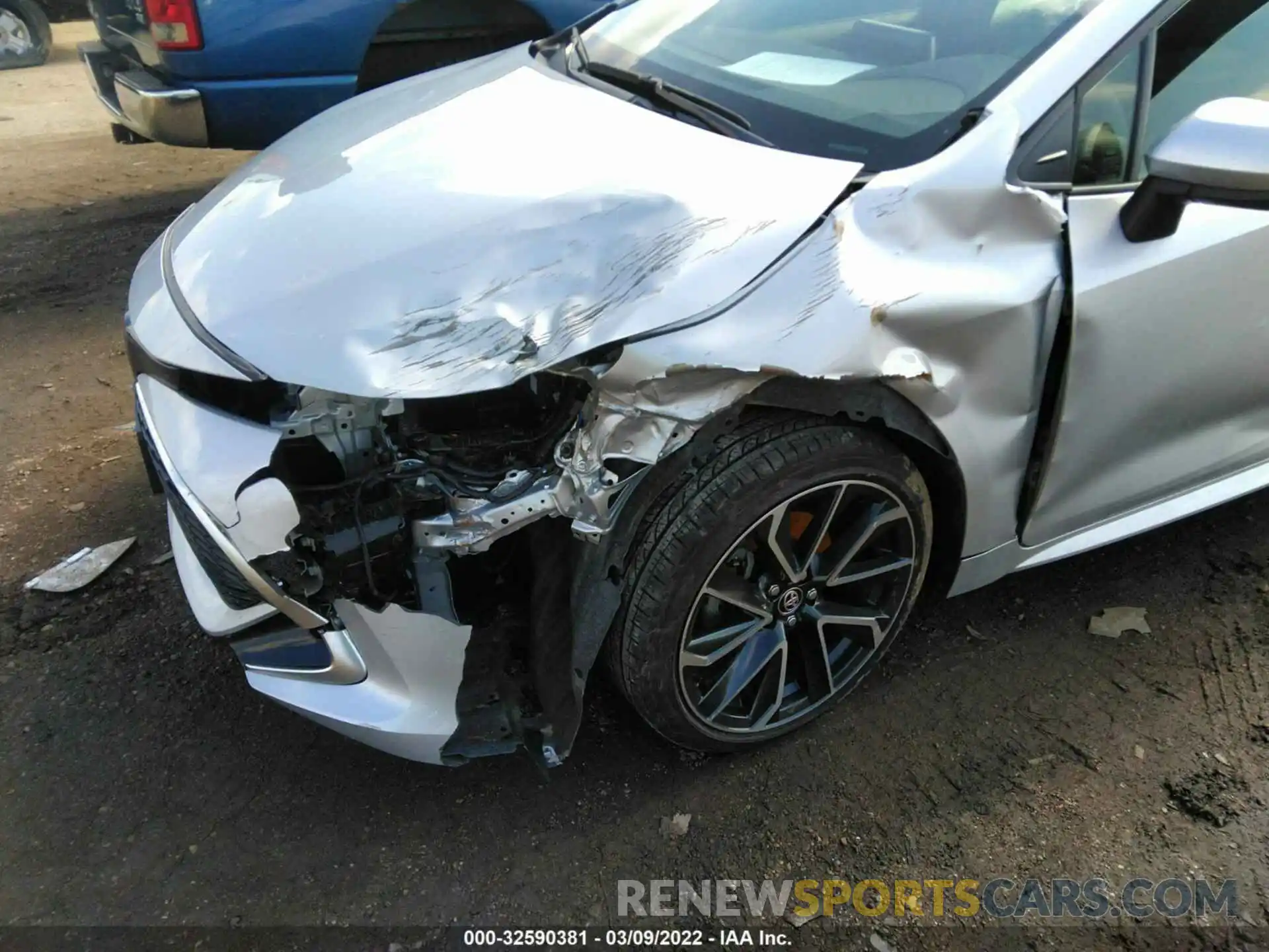 6 Photograph of a damaged car JTNA4MBE2M3110766 TOYOTA COROLLA HATCHBACK 2021