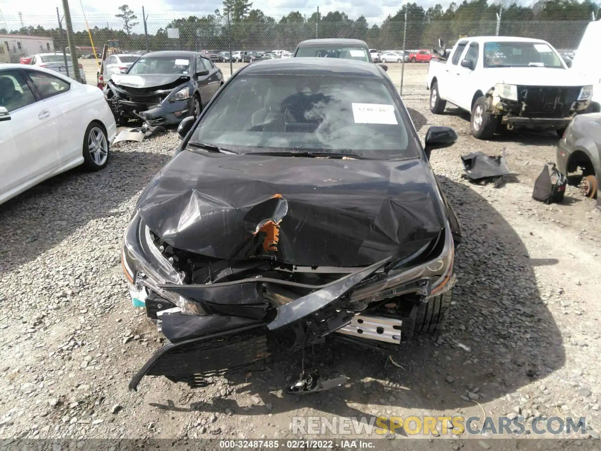 6 Photograph of a damaged car JTND4MBE4M3139070 TOYOTA COROLLA HATCHBACK 2021