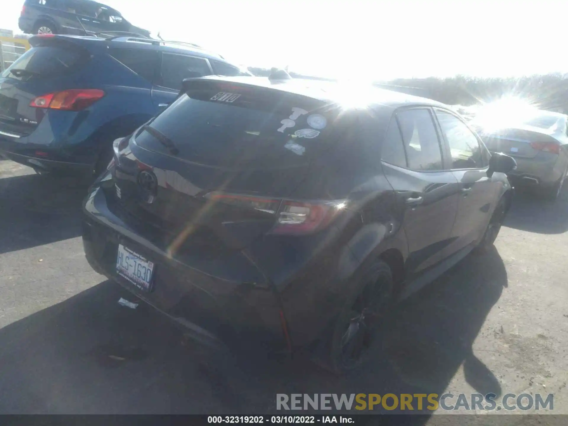 4 Photograph of a damaged car JTND4MBEXM3106879 TOYOTA COROLLA HATCHBACK 2021