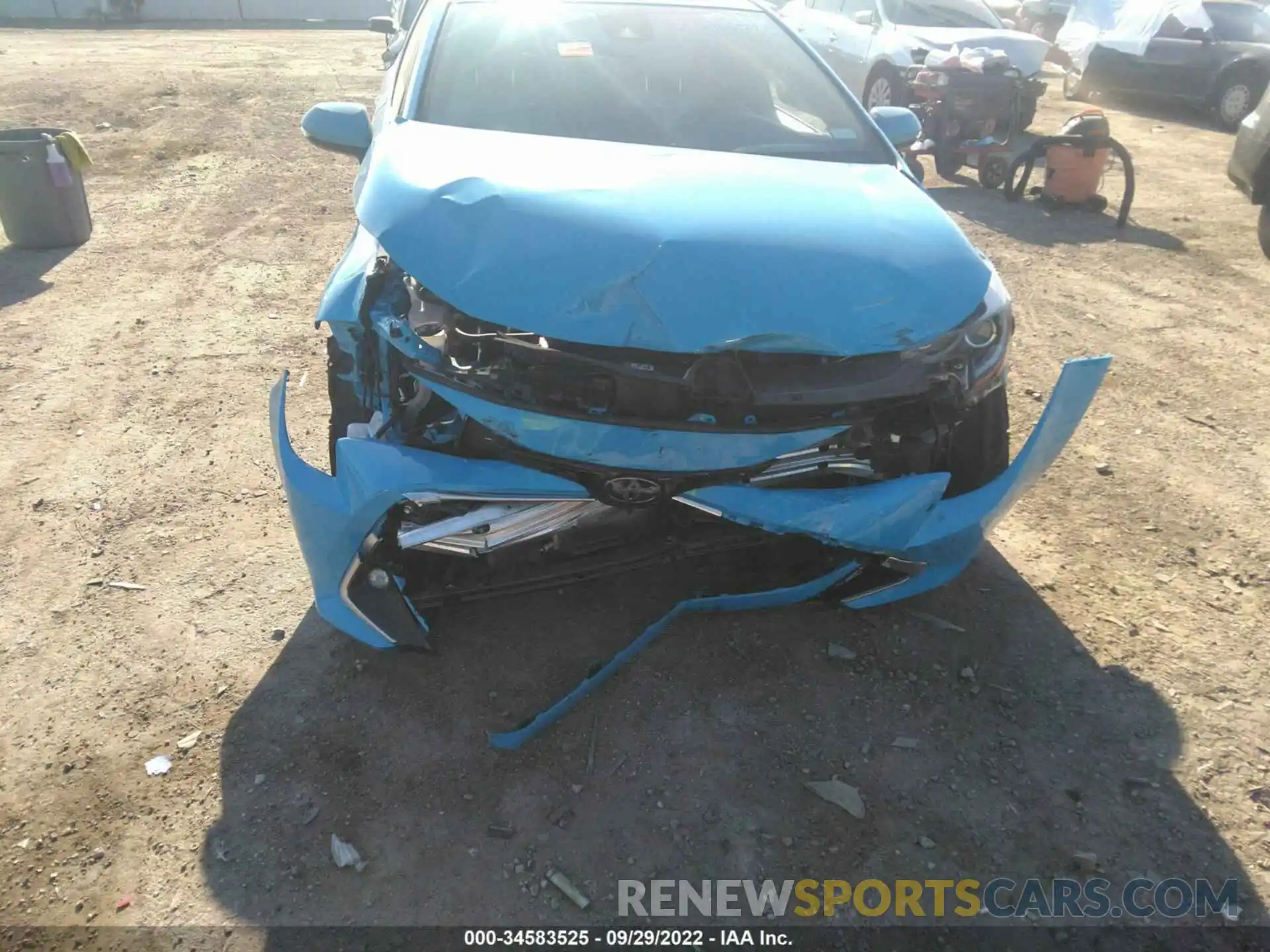 6 Photograph of a damaged car JTNA4MBE1N3158180 TOYOTA COROLLA HATCHBACK 2022