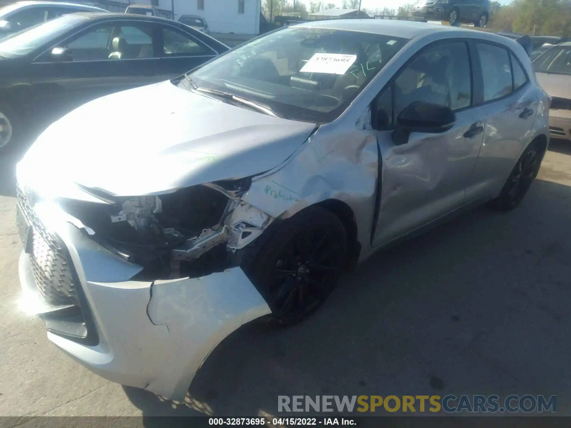 6 Photograph of a damaged car JTND4MBE4N3151057 TOYOTA COROLLA HATCHBACK 2022