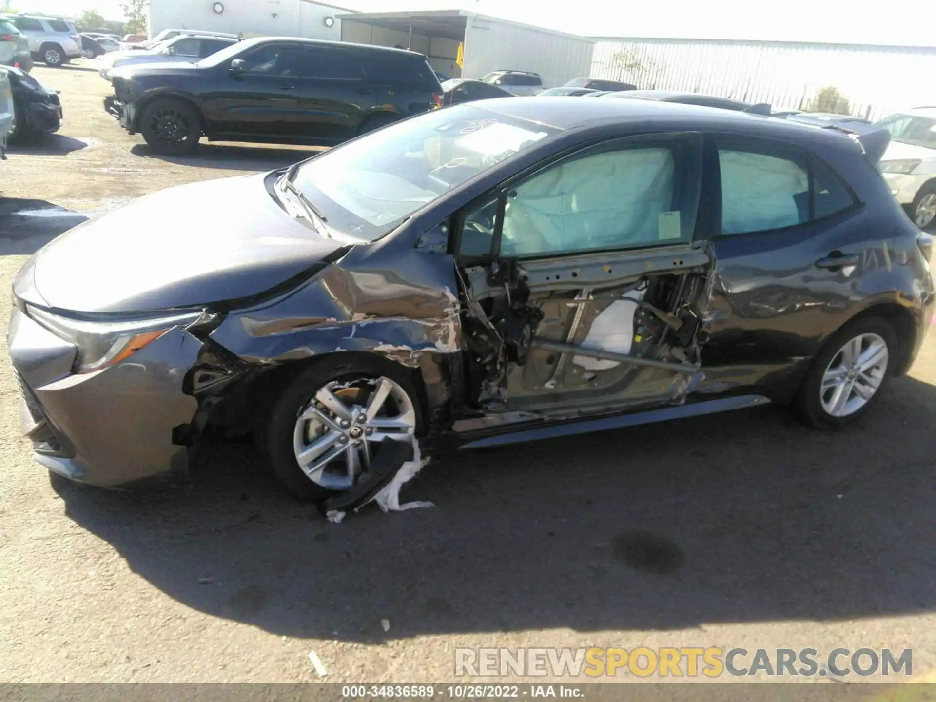 6 Photograph of a damaged car JTND4MBE5N3148071 TOYOTA COROLLA HATCHBACK 2022