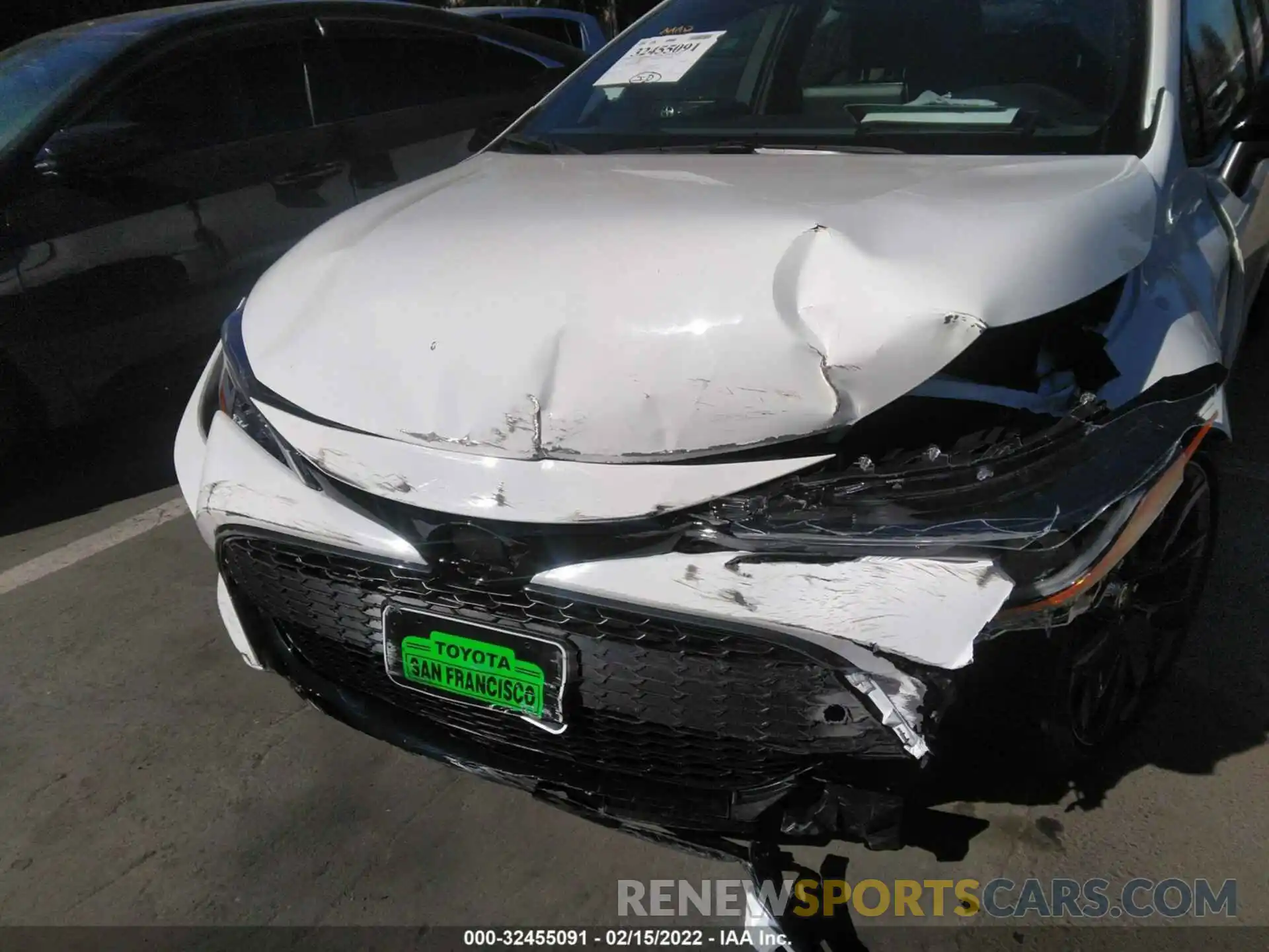 6 Photograph of a damaged car JTND4MBE7N3161548 TOYOTA COROLLA HATCHBACK 2022