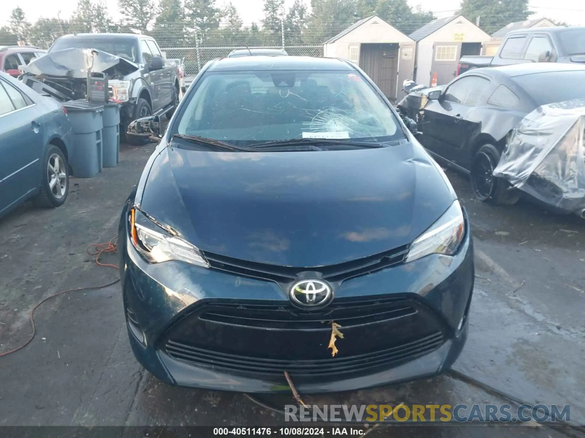 12 Photograph of a damaged car 5YFBURHE5KP949666 TOYOTA COROLLA LE W/CONTINU 2019