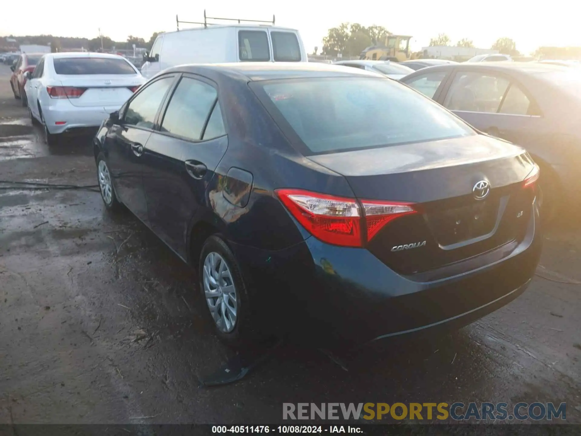 3 Photograph of a damaged car 5YFBURHE5KP949666 TOYOTA COROLLA LE W/CONTINU 2019