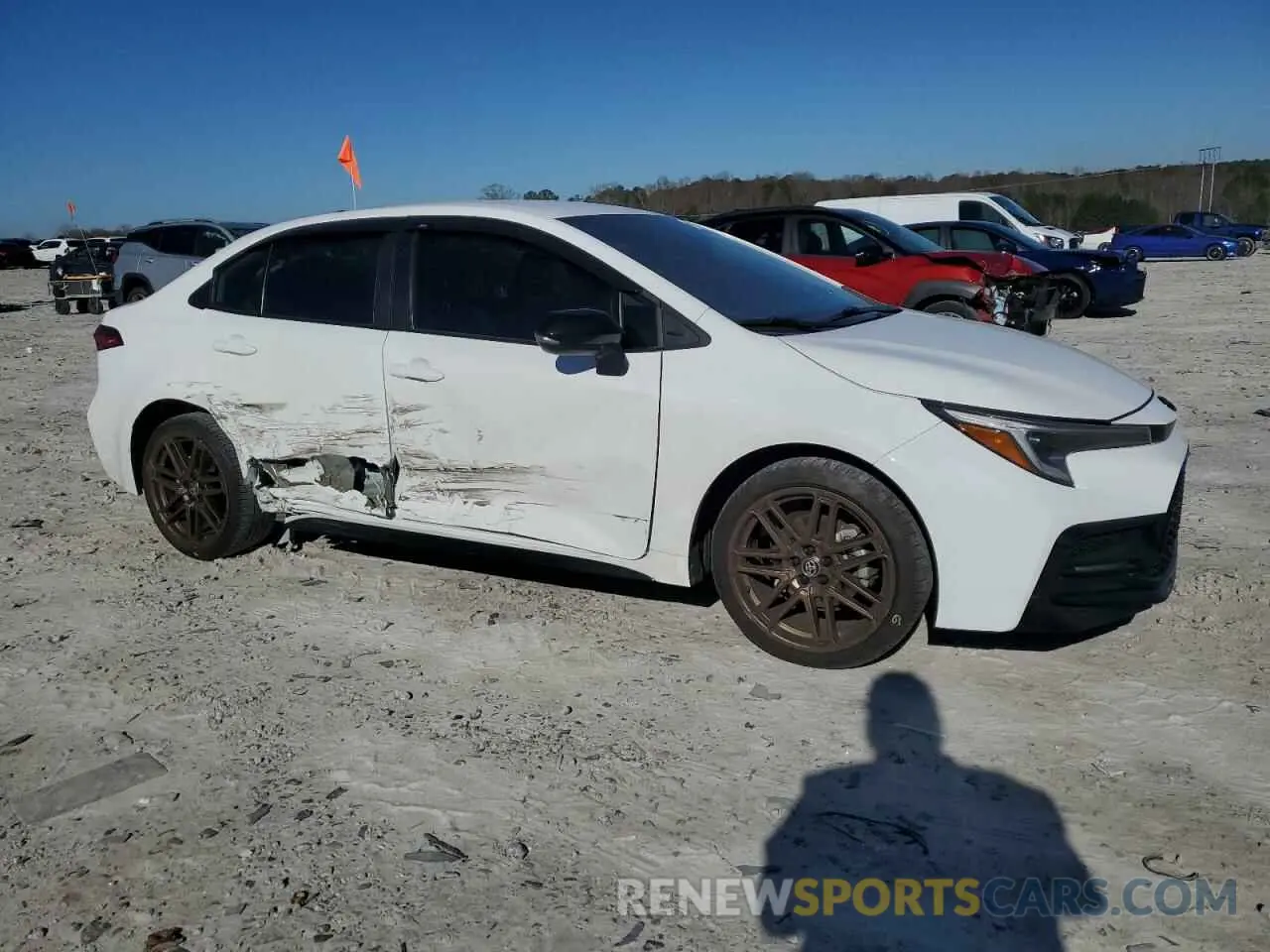 4 Photograph of a damaged car 5YFB4MCE3RP192108 TOYOTA COROLLA NI 2024