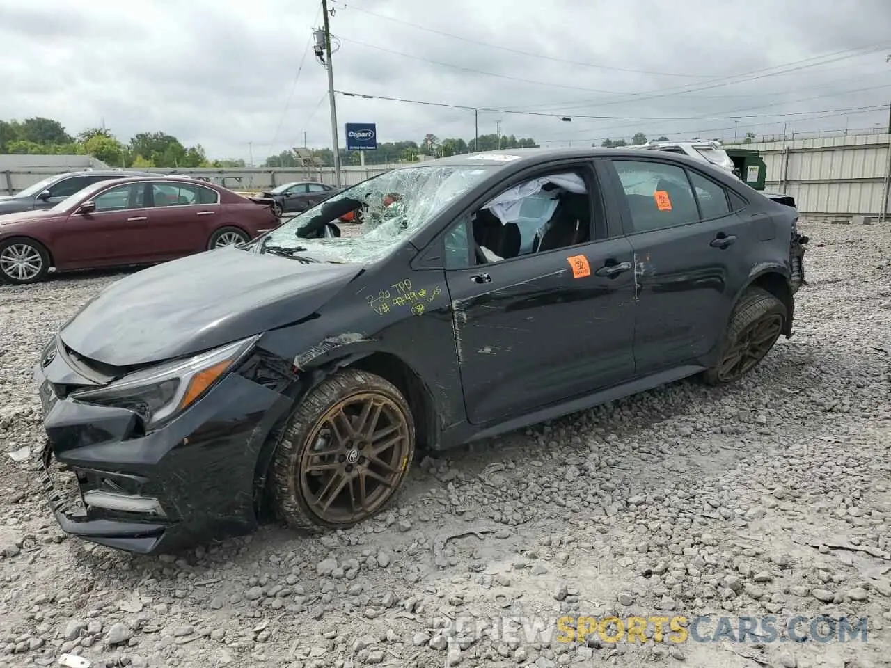 1 Photograph of a damaged car 5YFB4MCE9RP179749 TOYOTA COROLLA NI 2024
