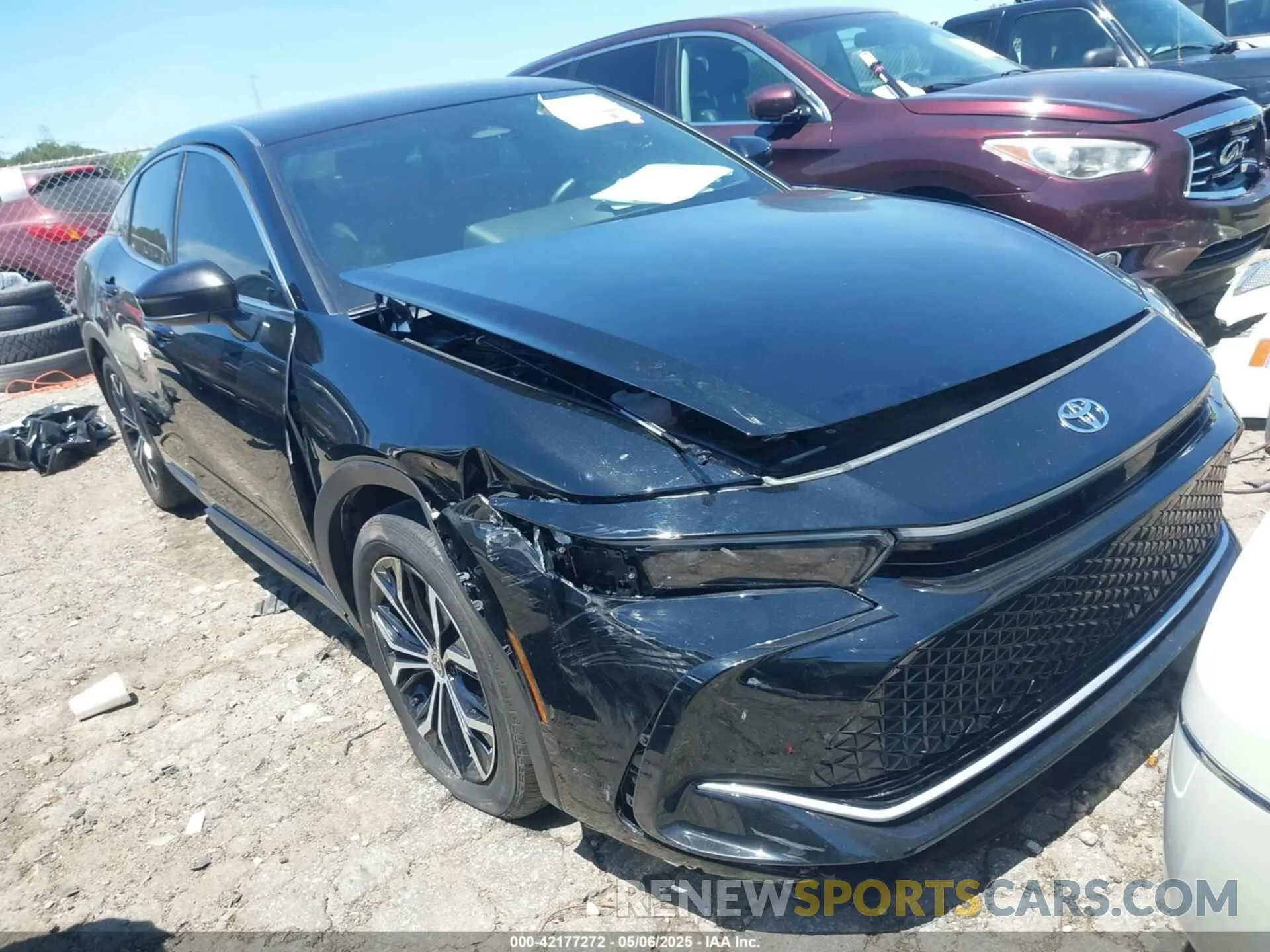 1 Photograph of a damaged car JTDAAAAF9P3005989 TOYOTA CROWN 2023