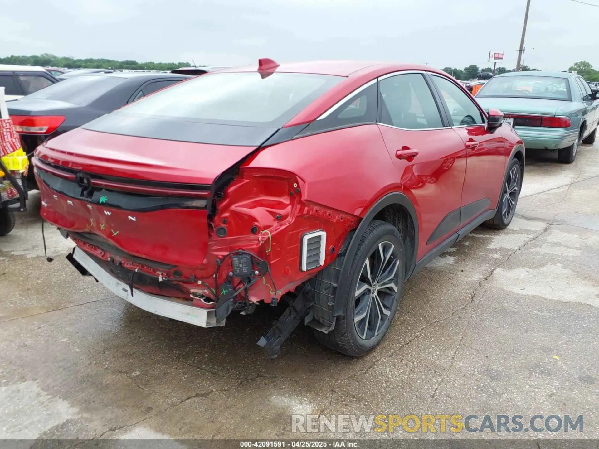 4 Photograph of a damaged car JTDAAAAF9P3006608 TOYOTA CROWN 2023
