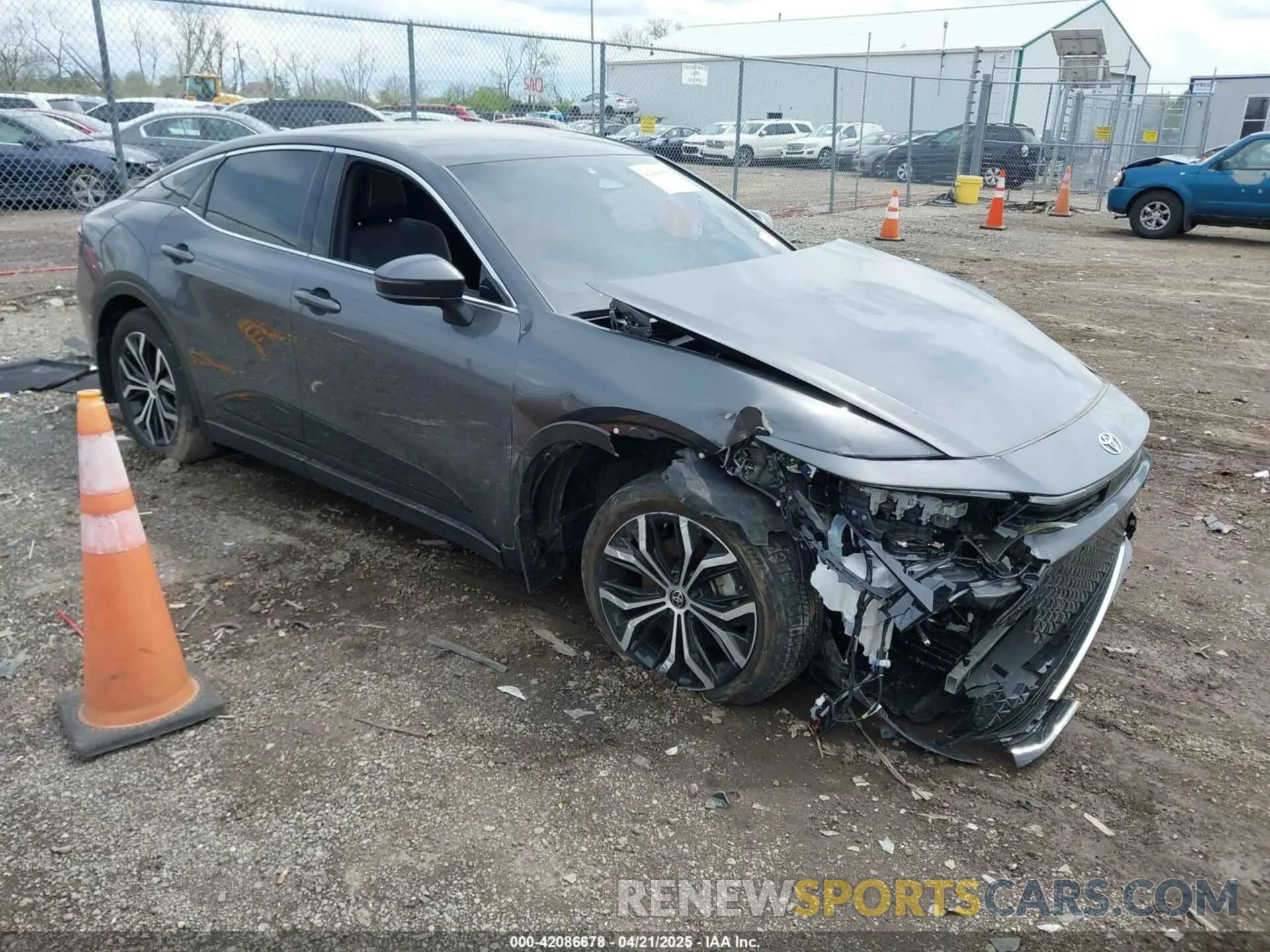 1 Photograph of a damaged car JTDAAAAF9P3015325 TOYOTA CROWN 2023