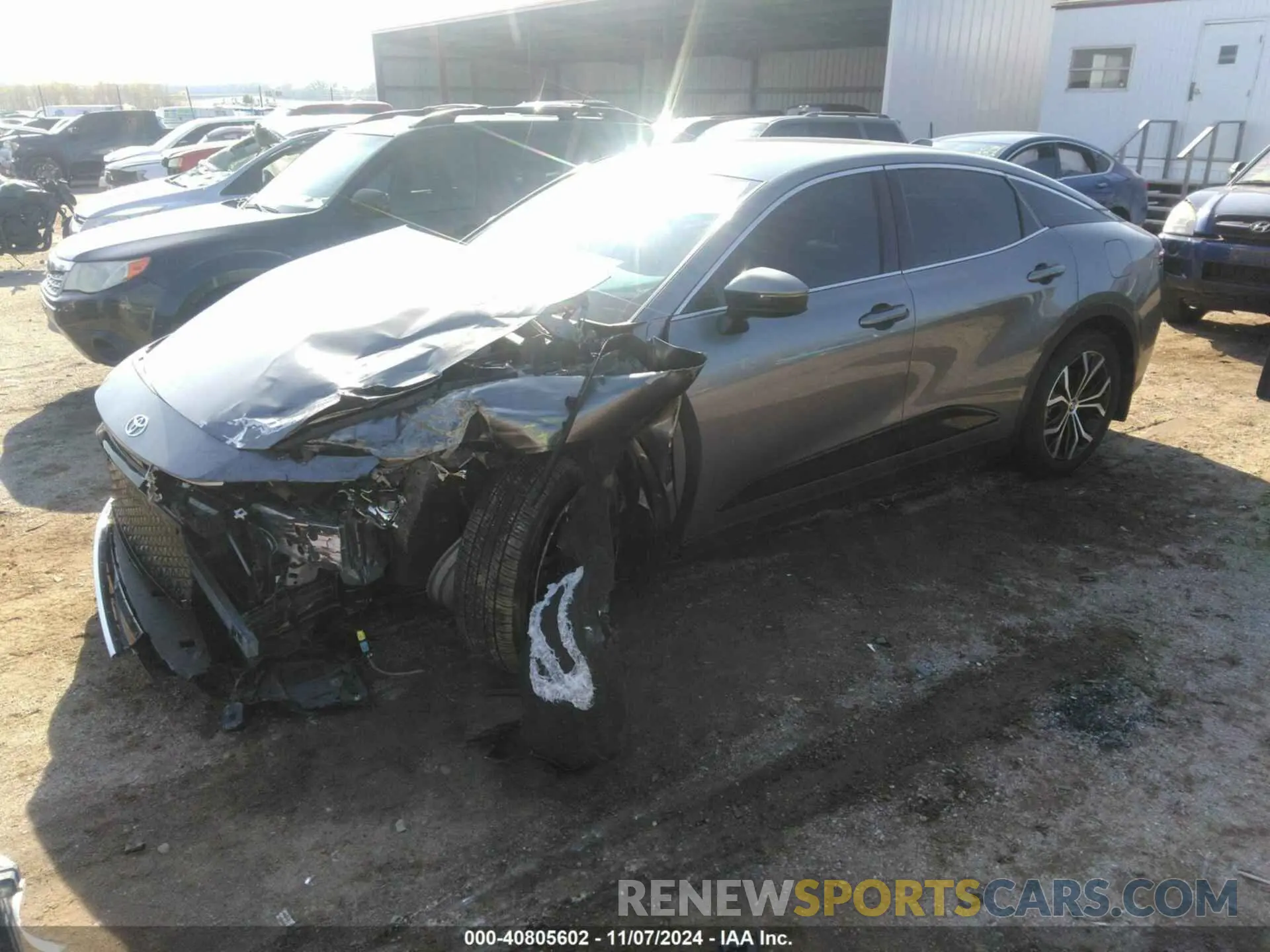 2 Photograph of a damaged car JTDAAAAF0R3026717 TOYOTA CROWN 2024