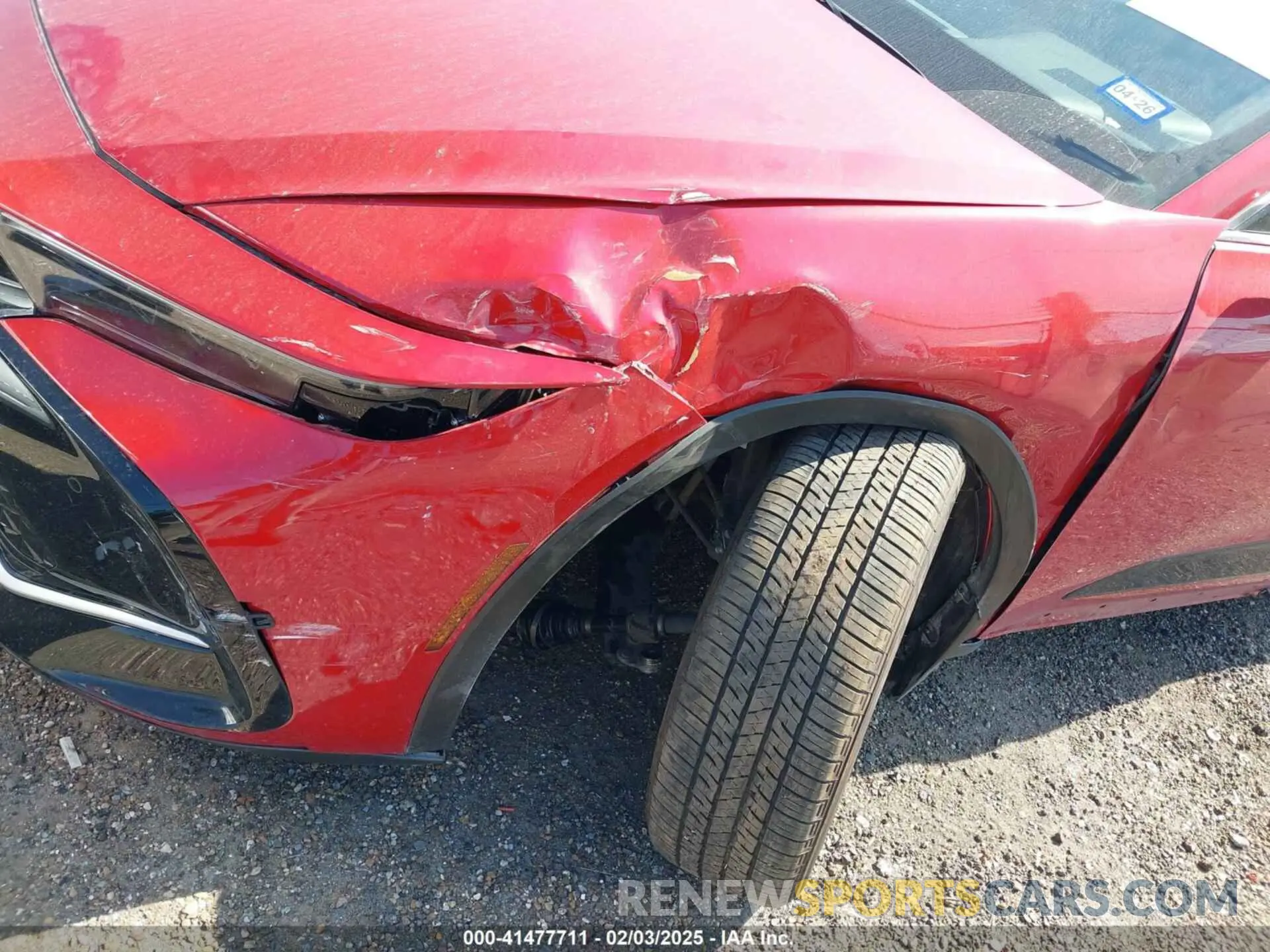 6 Photograph of a damaged car JTDAAAAF0R3027866 TOYOTA CROWN 2024