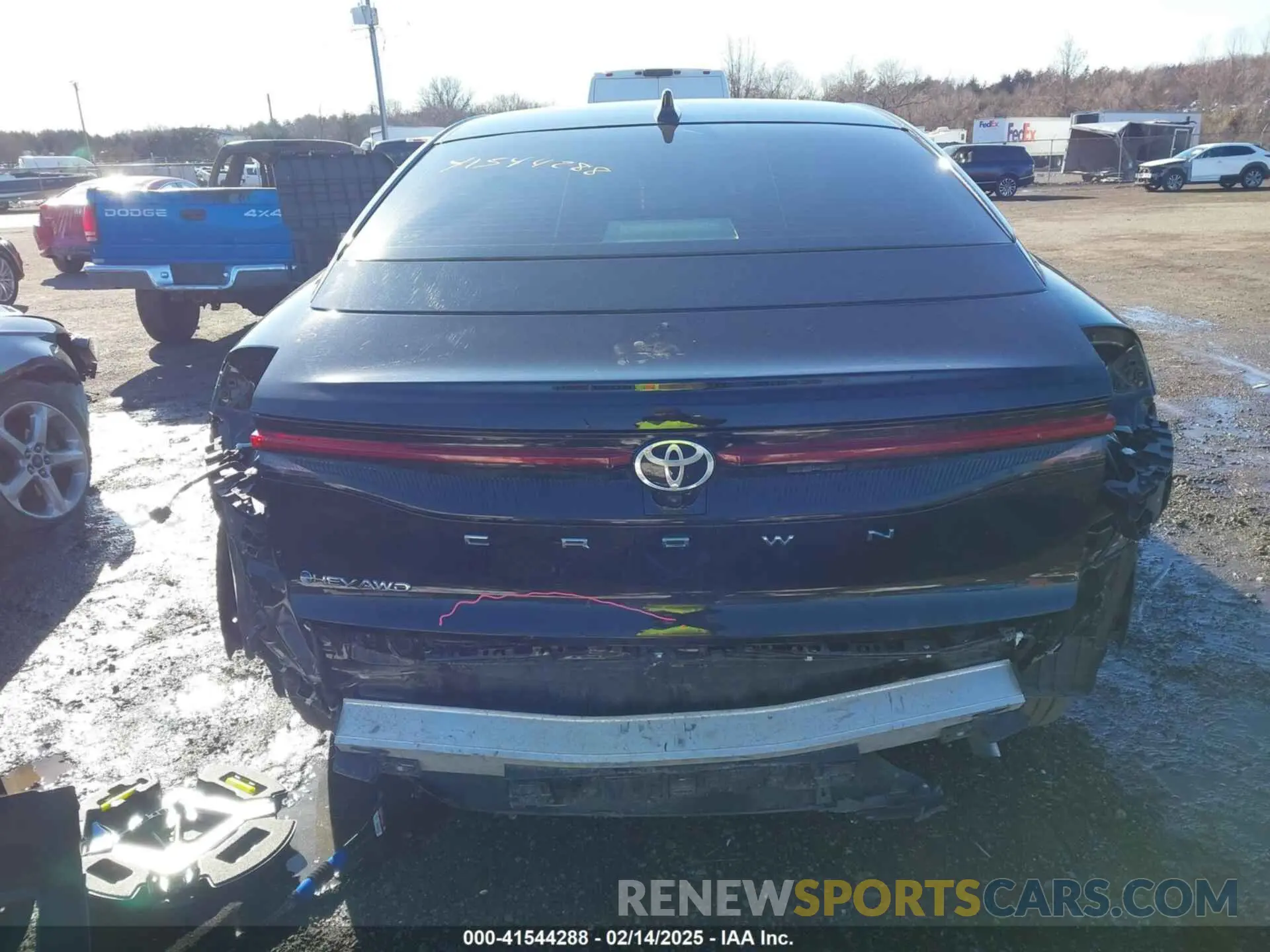 6 Photograph of a damaged car JTDAAAAF1R3024782 TOYOTA CROWN 2024