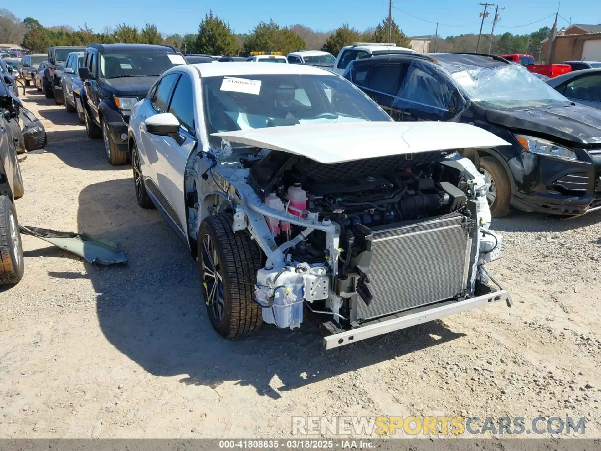 1 Photograph of a damaged car JTDAAAAF5S3031112 TOYOTA CROWN 2025
