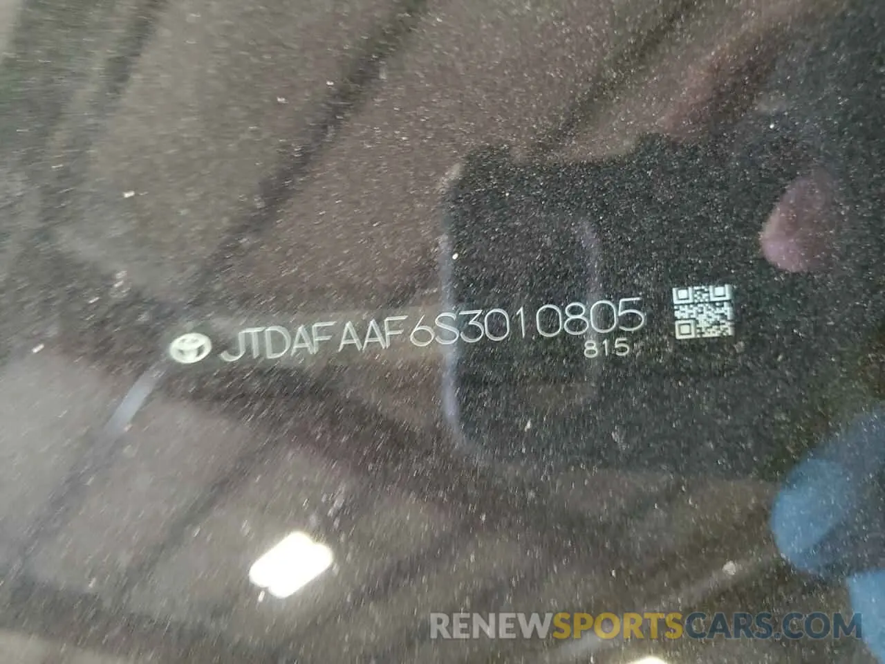 16 Photograph of a damaged car JTDAFAAF6S3010805 TOYOTA CROWN PLAT 2025