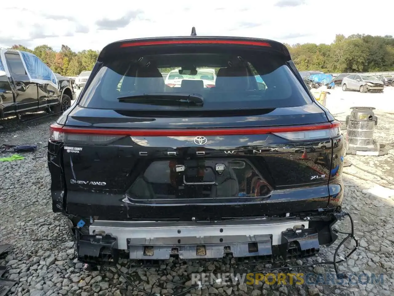 6 Photograph of a damaged car JTDACAAJXS3002879 TOYOTA CROWN SIGN 2025