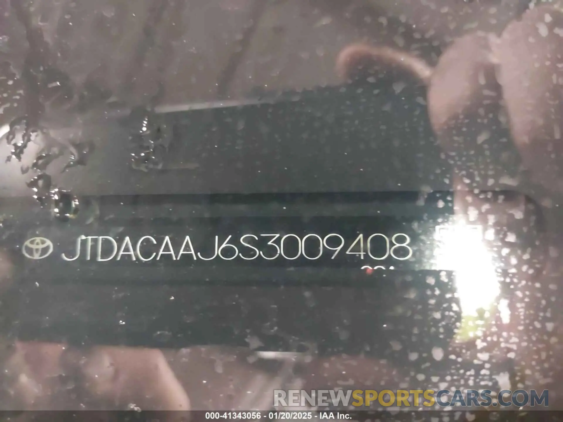 17 Photograph of a damaged car JTDACAAJ6S3009408 TOYOTA CROWN SIGNIA 2025